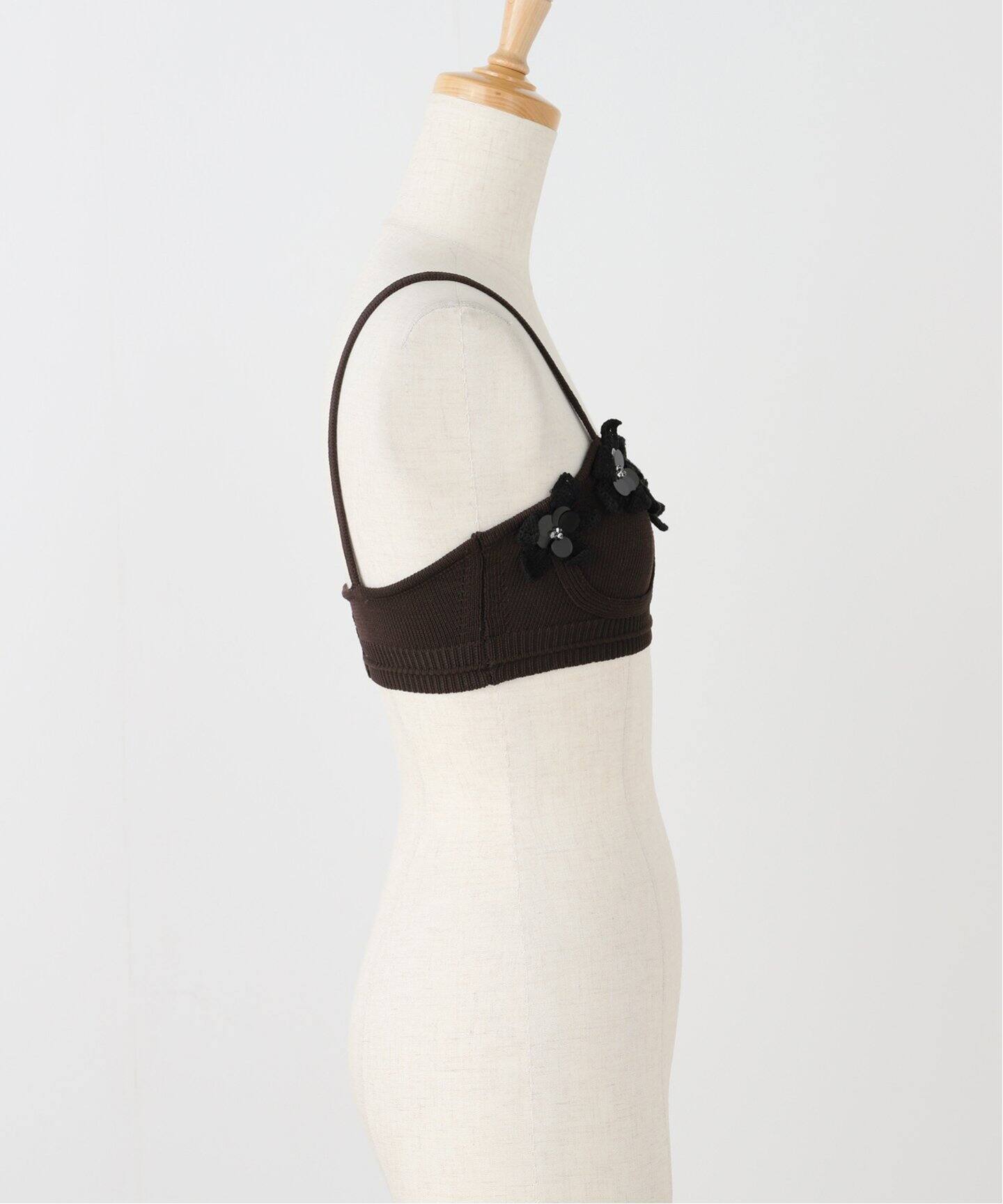 TGOR/トゴール Hand crochet flower bustier TG4S-J0306（ニット
