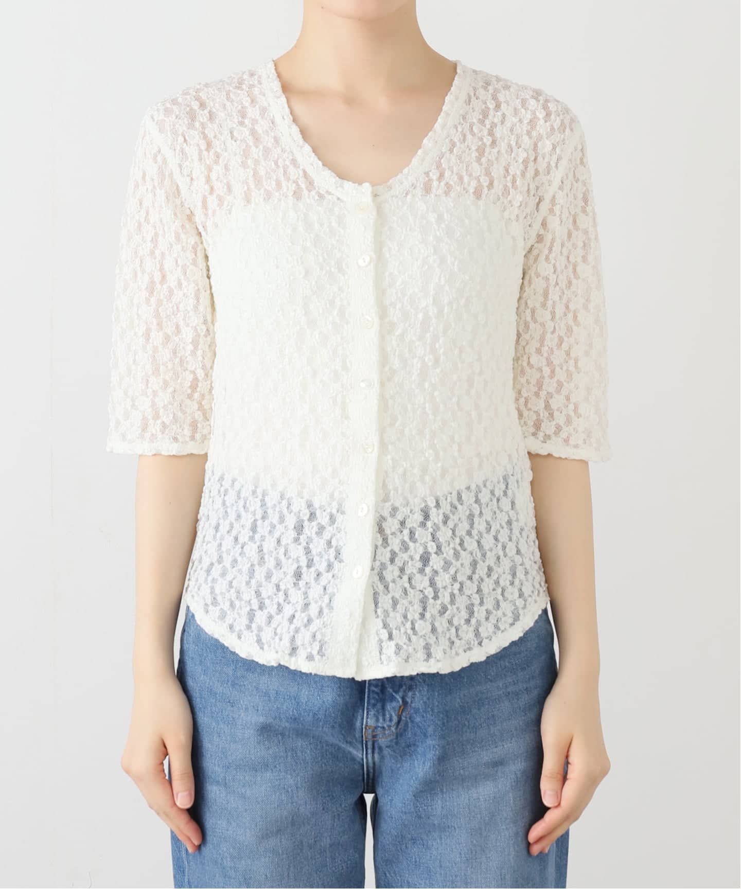 tyn.TGOR/トゴール キルティングカーディガン TGOR トゴール キルティングビーズカーディガン tgor カーディガン