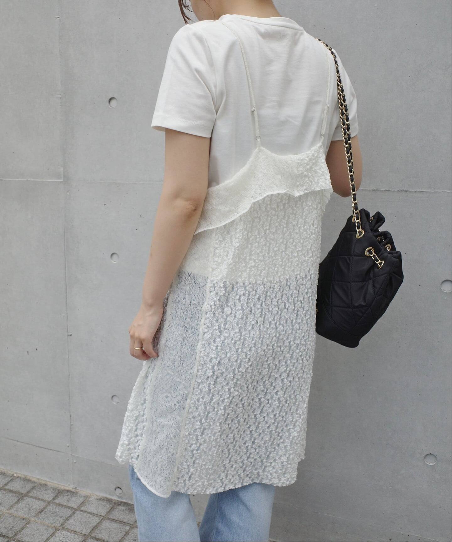 tyn.TGOR/トゴール レースキャミソール TG5A-J0402（キャミソール