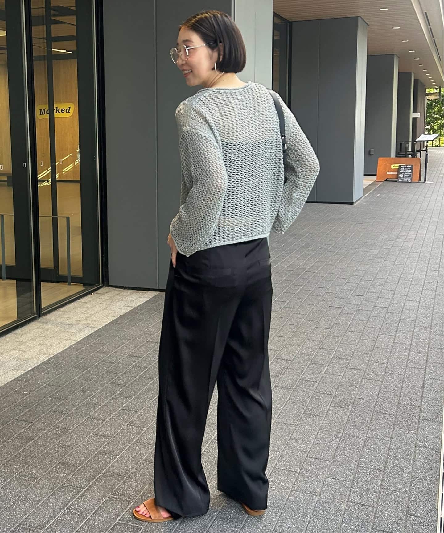 LOGAN/ローガン SLOBE別注 メッシュプルオーバー（ニット／セーター