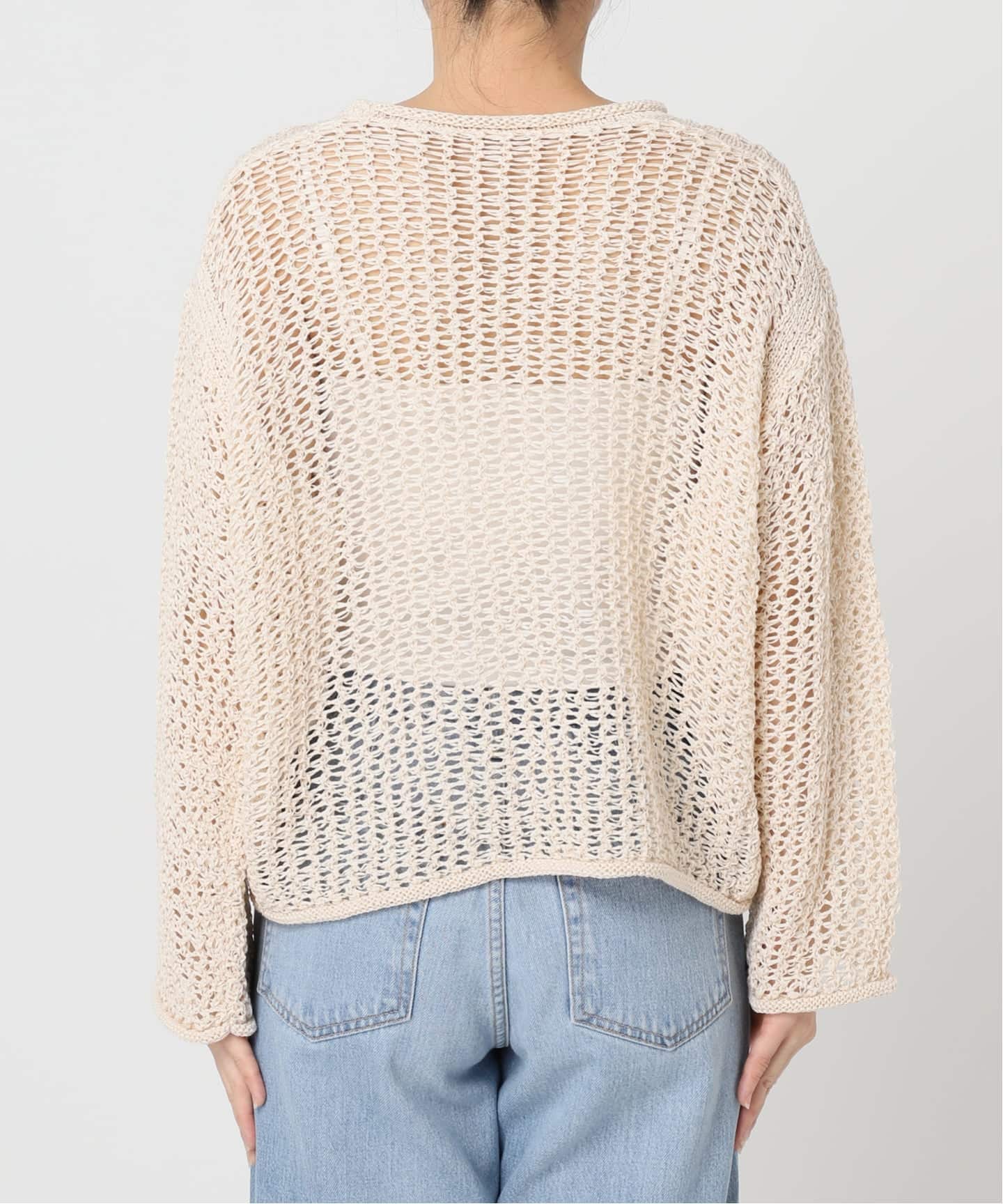 LOGAN/ローガン SLOBE別注 メッシュプルオーバー（ニット