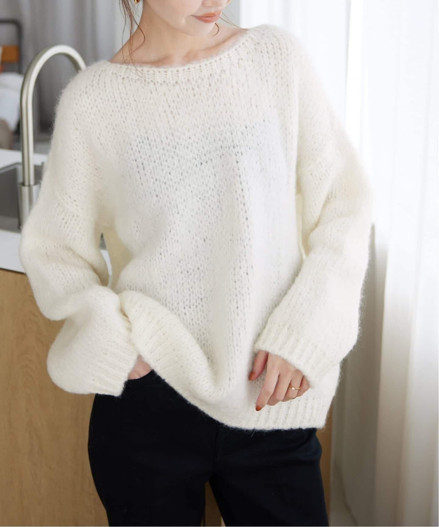 新品未使用タグ付き　トリコットジーンマルク SLOBE別注 PO KNIT 追加》TRICOTS JEAN MARC/トリコットジーンマルク SLOBE別注 PO KNIT