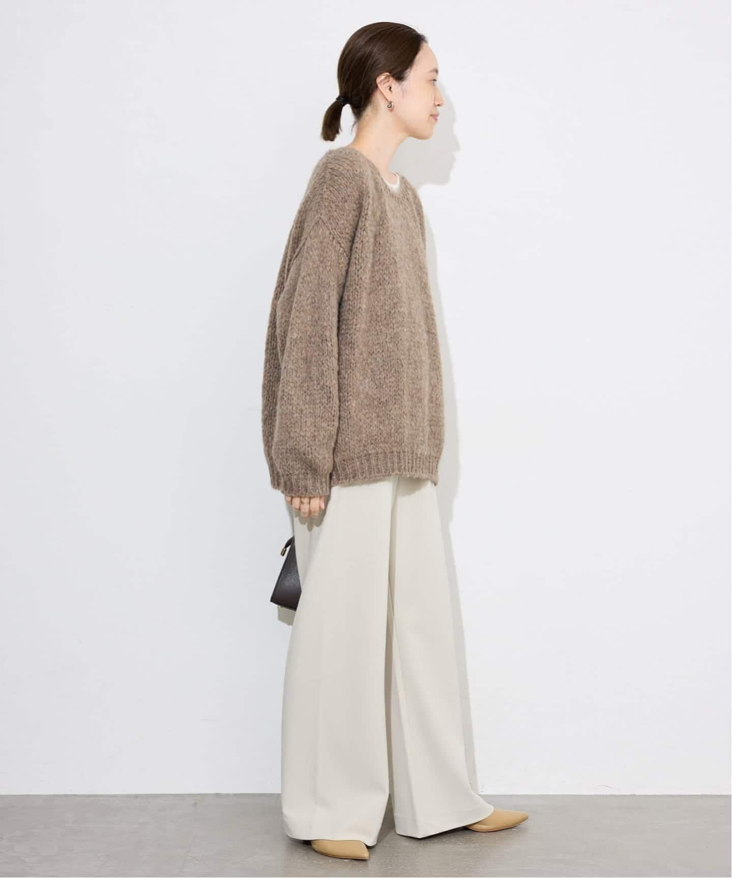 スローブイエナ別注】TRICOTS JEAN MARC ニットワンピース 黒 TRICOTS