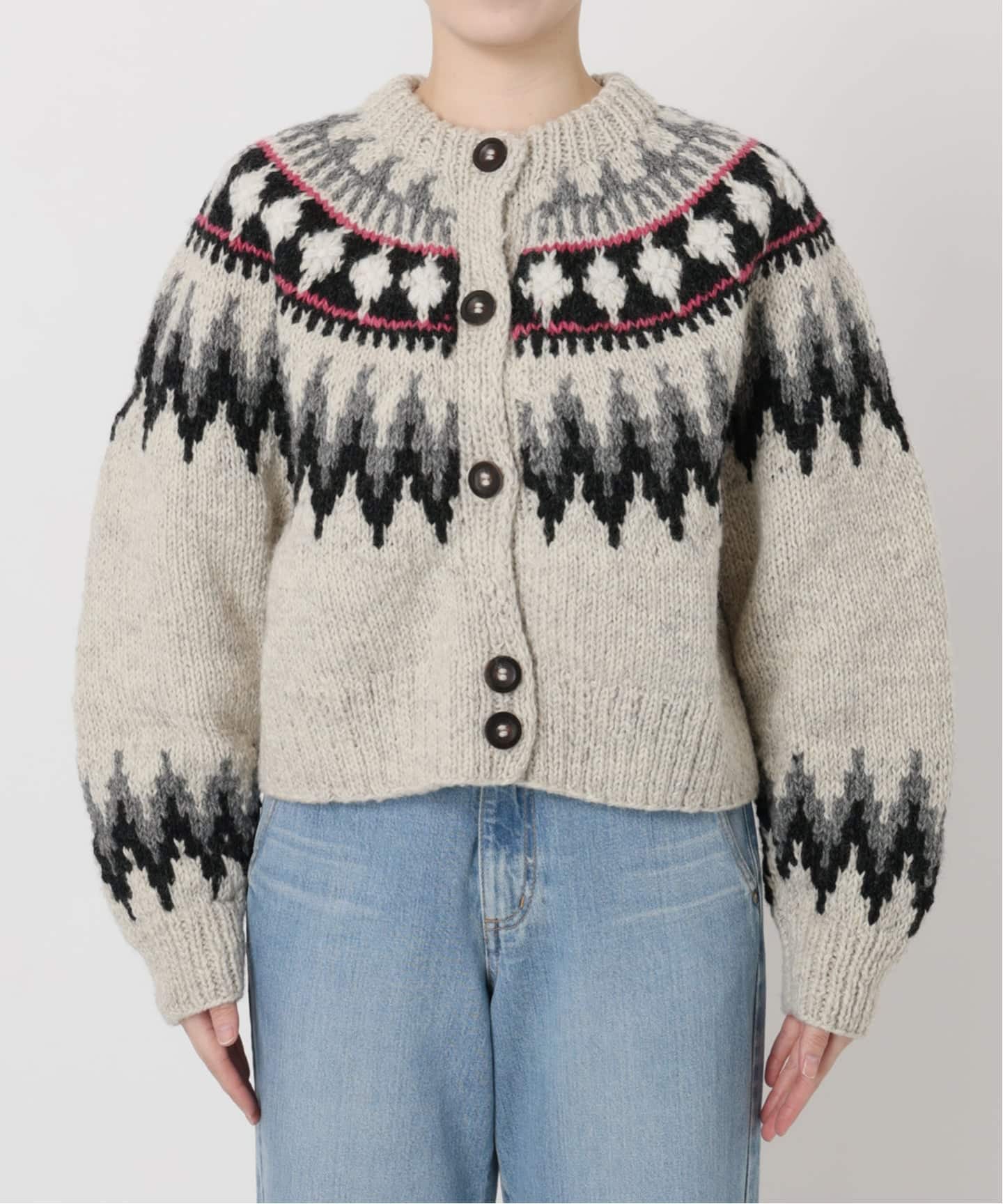 IENA - IENA 【ALDERNEY / アルダニー 】LAMBS WOOLS ニット IENA（イエナ）の「【ALDERNEY /アルダニー】 LAMBS WOOLS