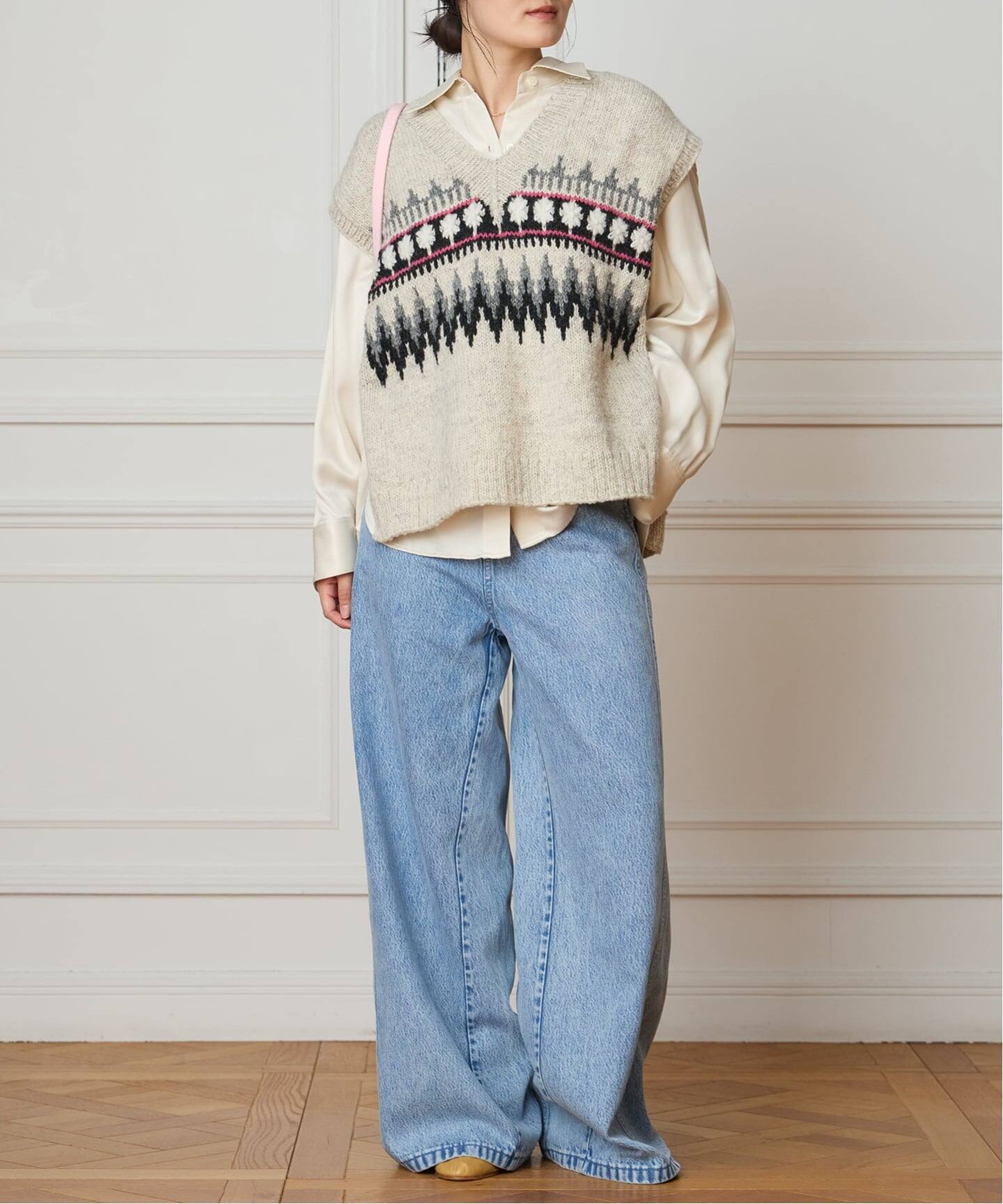 IENA LA BOUCLE ノルディックハンドニットベスト（ベスト）｜IENA