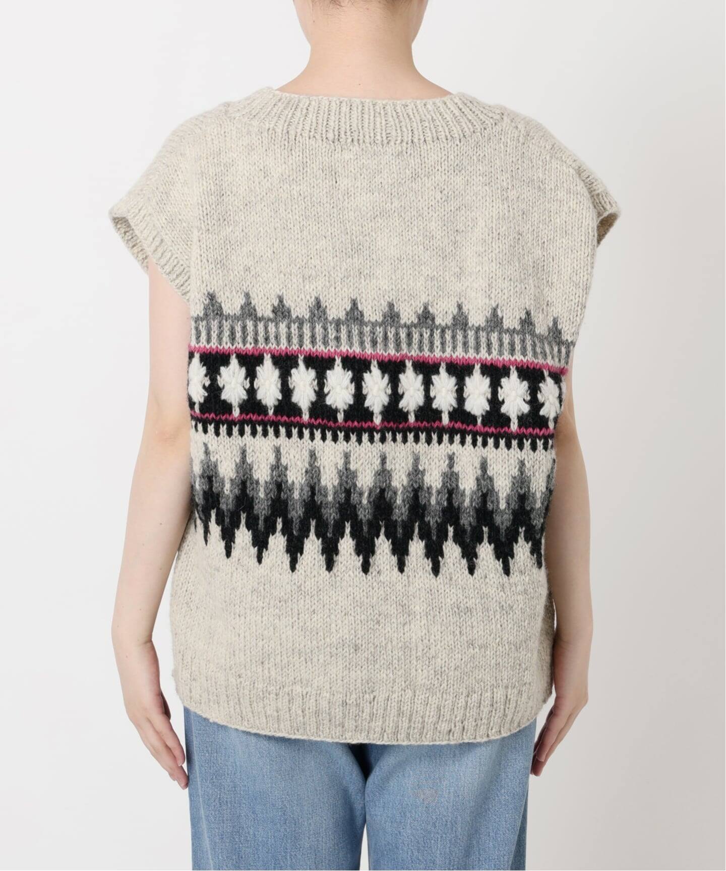 IENA LA BOUCLE ノルディックハンドニットベスト（ベスト）｜IENA