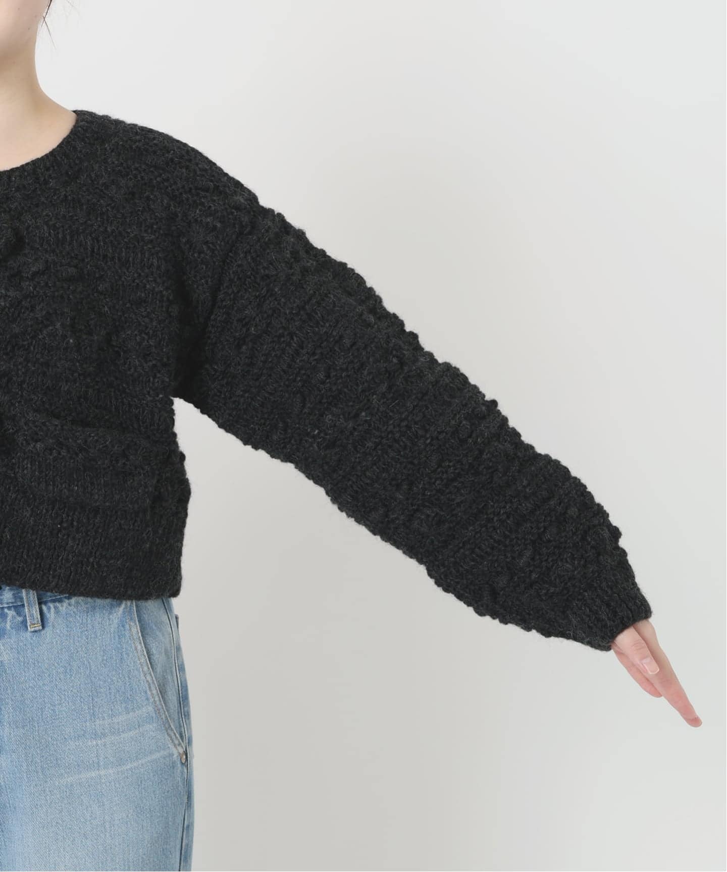 IENA LA BOUCLE カーディガン IENA LA BOUCLE フェザーヤーンカーディガン（カーディガン）｜IENA