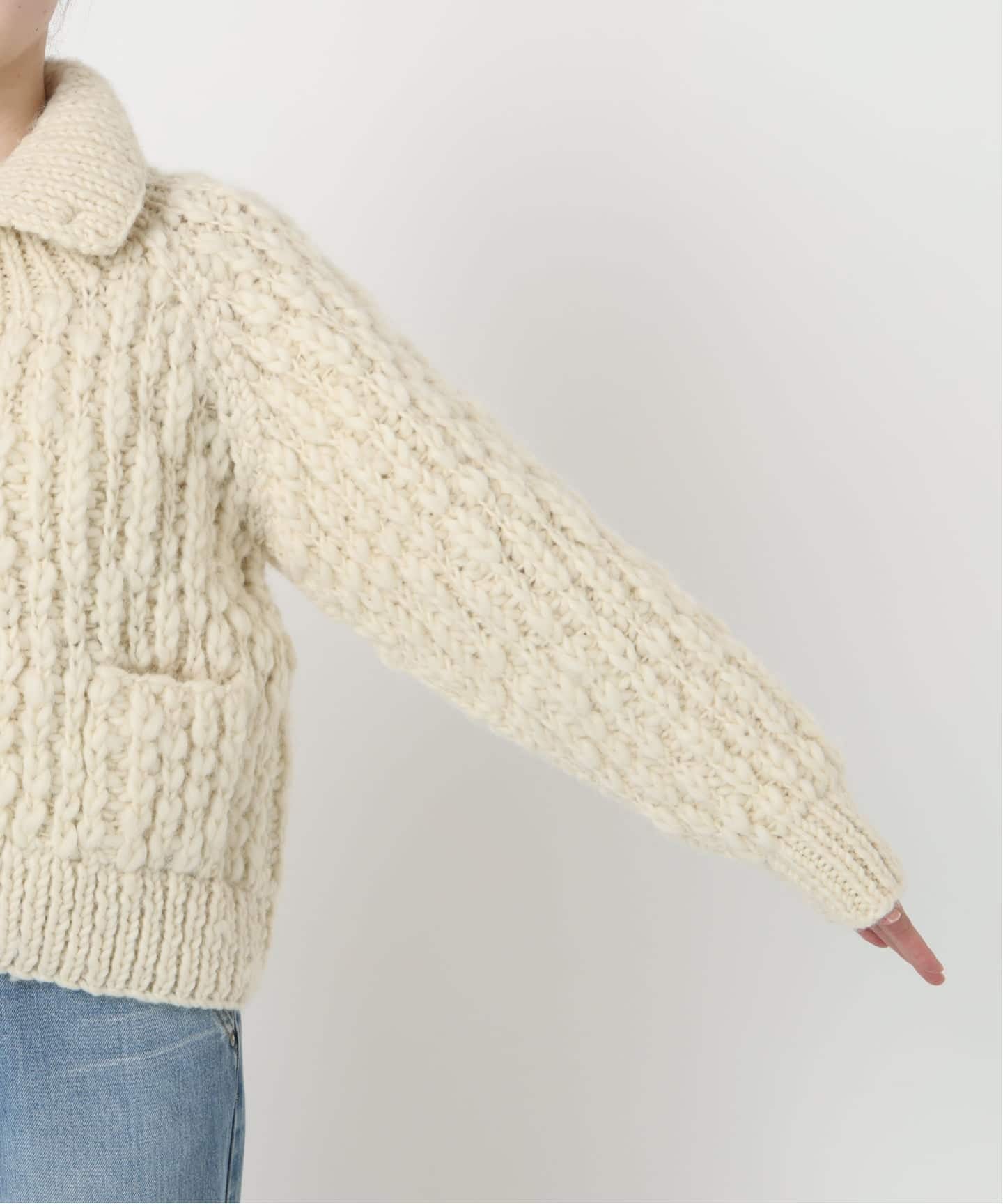 IENA - IENA 【ALDERNEY / アルダニー 】LAMBS WOOLS ニット IENA（イエナ）の「【ALDERNEY /アルダニー】 LAMBS WOOLS