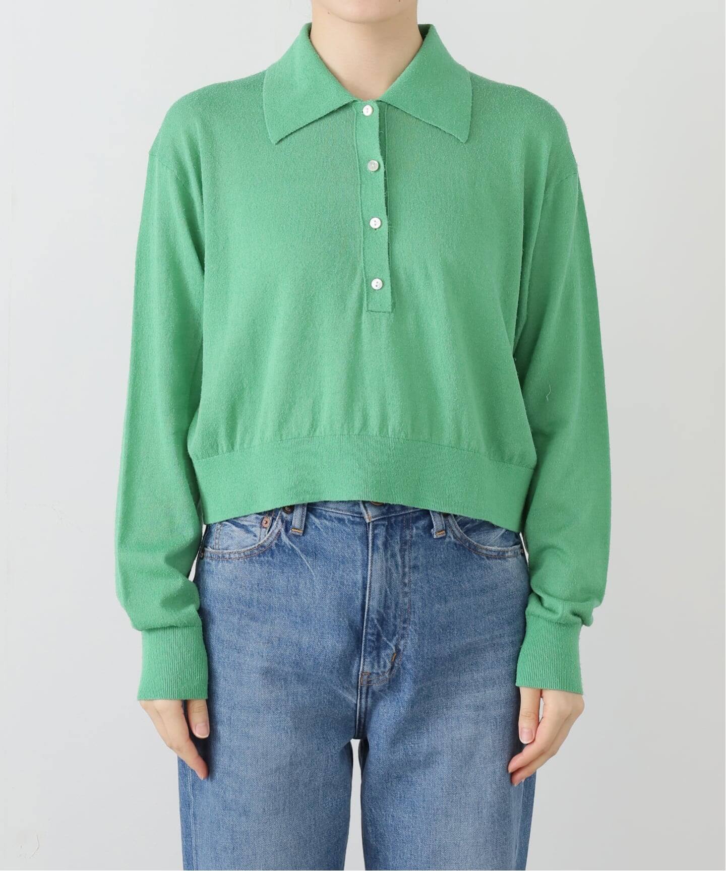 IENA BONHEUR ポロシャツニット IENA BONHEUR ポロシャツニット