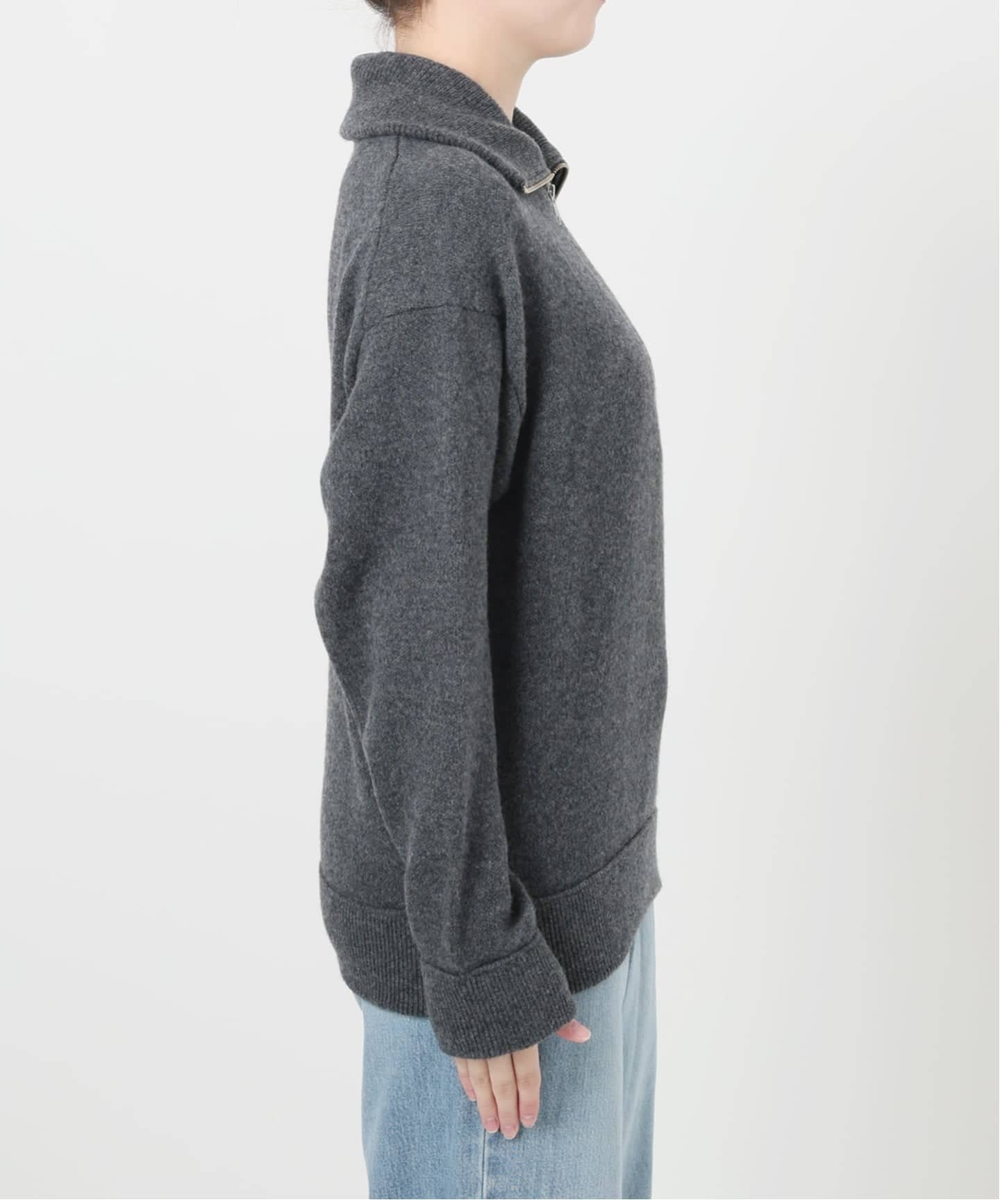 IENA ニット 予約》IENA LA BOUCLE ZIP ニットプルオーバー（ニット