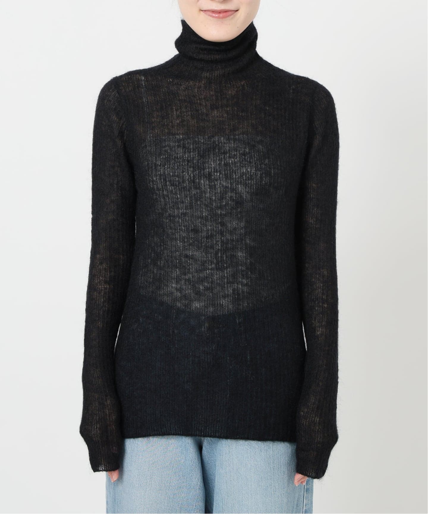 IENA LA BOUCLE MohairMixTURTLE（ニット／セーター）｜IENA（イエナ