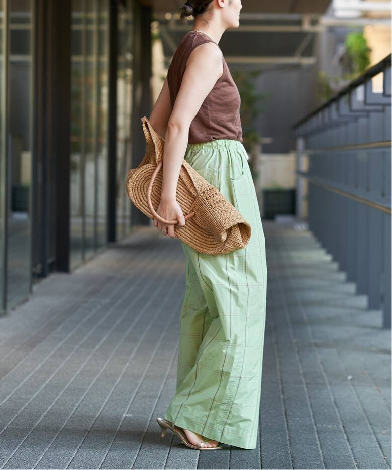 IENA LA BOUCLE Linen ミニ裏毛ノースリーブ（ニット／セーター 