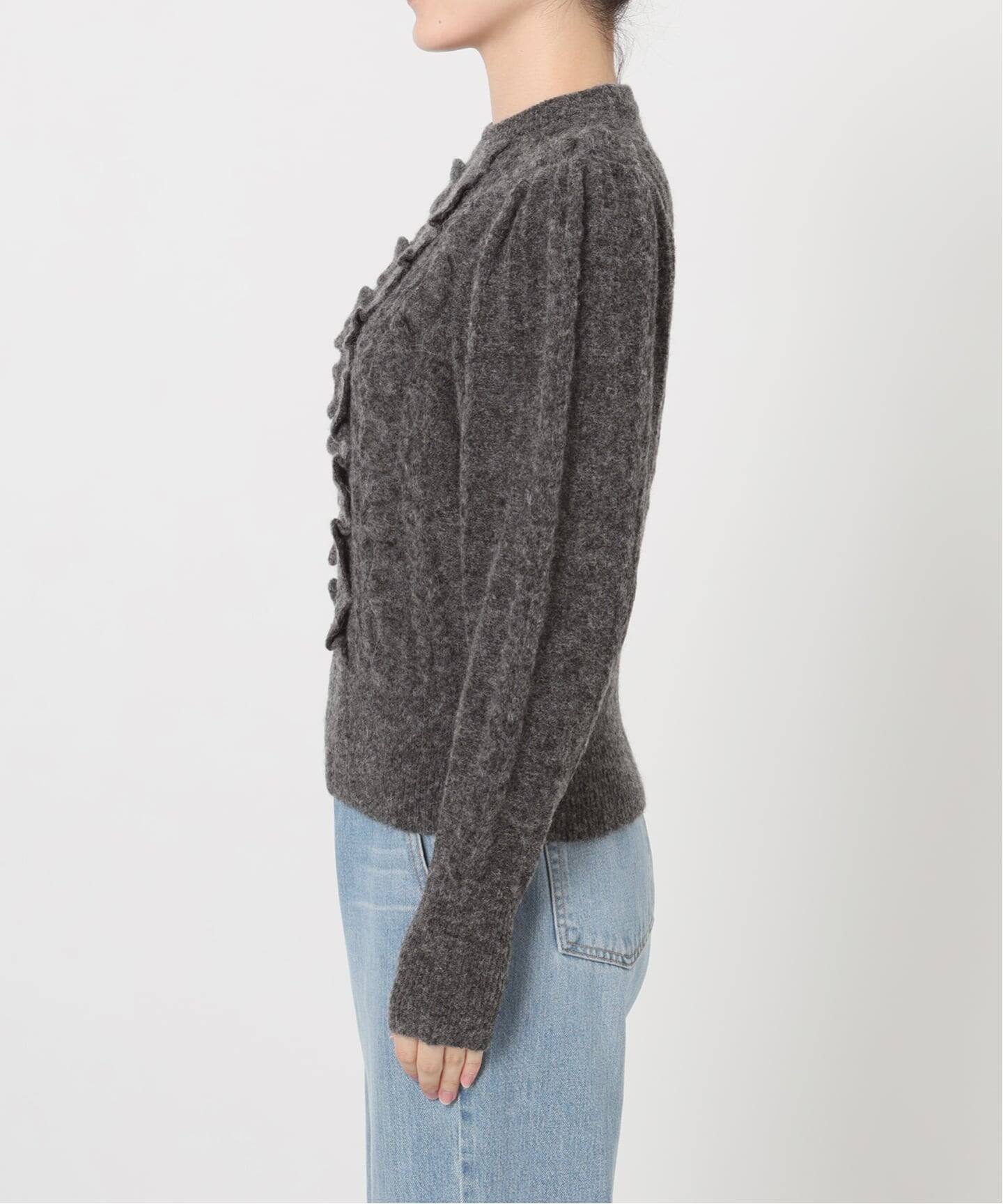 ALPACA MIXフリルプルオーバー（ニット／セーター）｜IENA（イエナ）の