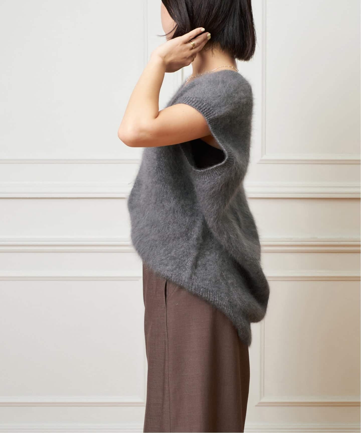予約》IENA LA BOUCLE ファーニットベスト（ベスト）｜IENA