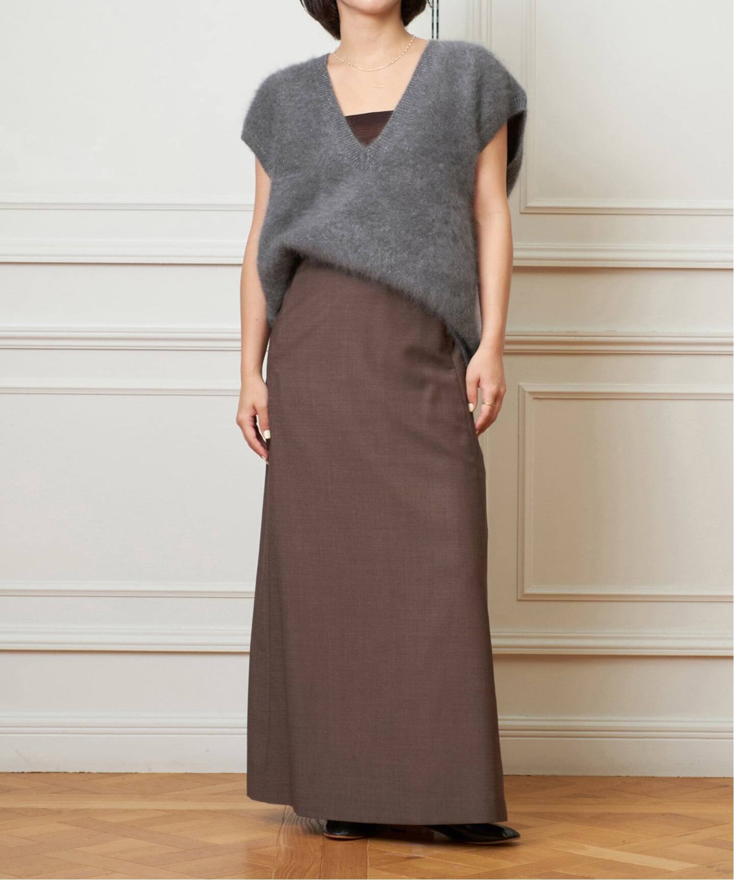 10/20〆IENA LA BOUCLE イエナラブークル フェザーヤーンベスト 10/20〆IENA LA BOUCLE イエナラブークル フェザーヤーンベスト