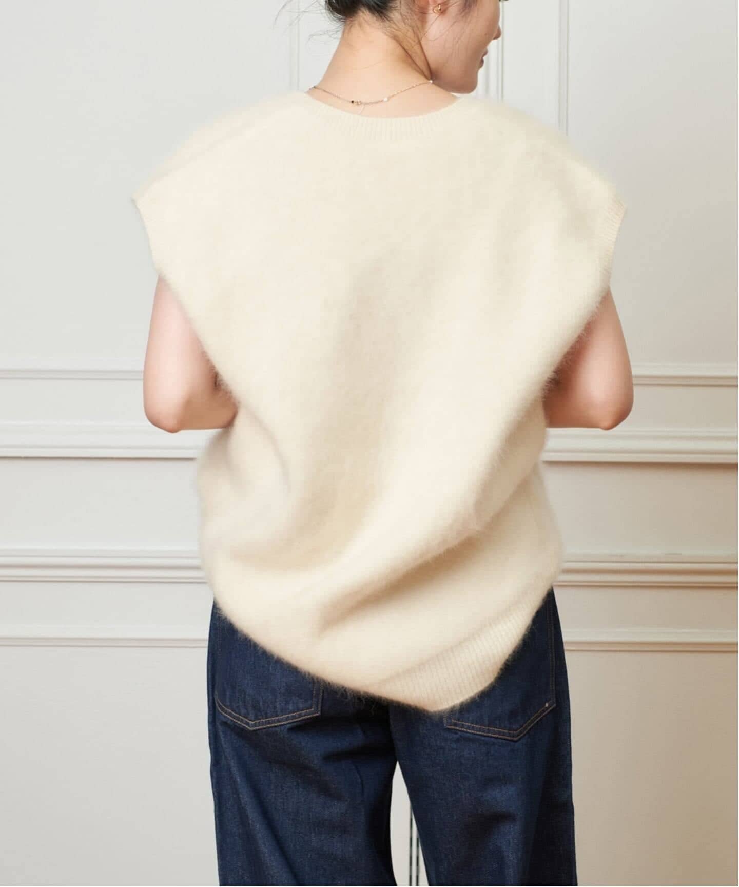 IENA LA BOUCLE ソフトコットンユーティリティベスト IENA LA BOUCLE コート アウター ソフトコットンユーティリティ