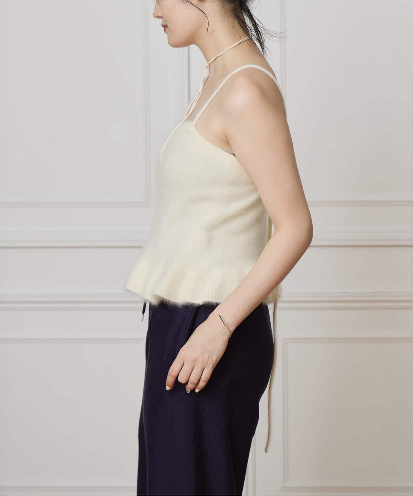IENA LA BOUCLE Sophie Hallette/レースキャミ009 IENA LA BOUCLE - 最終お値引き IENA LA BOUCLE レース