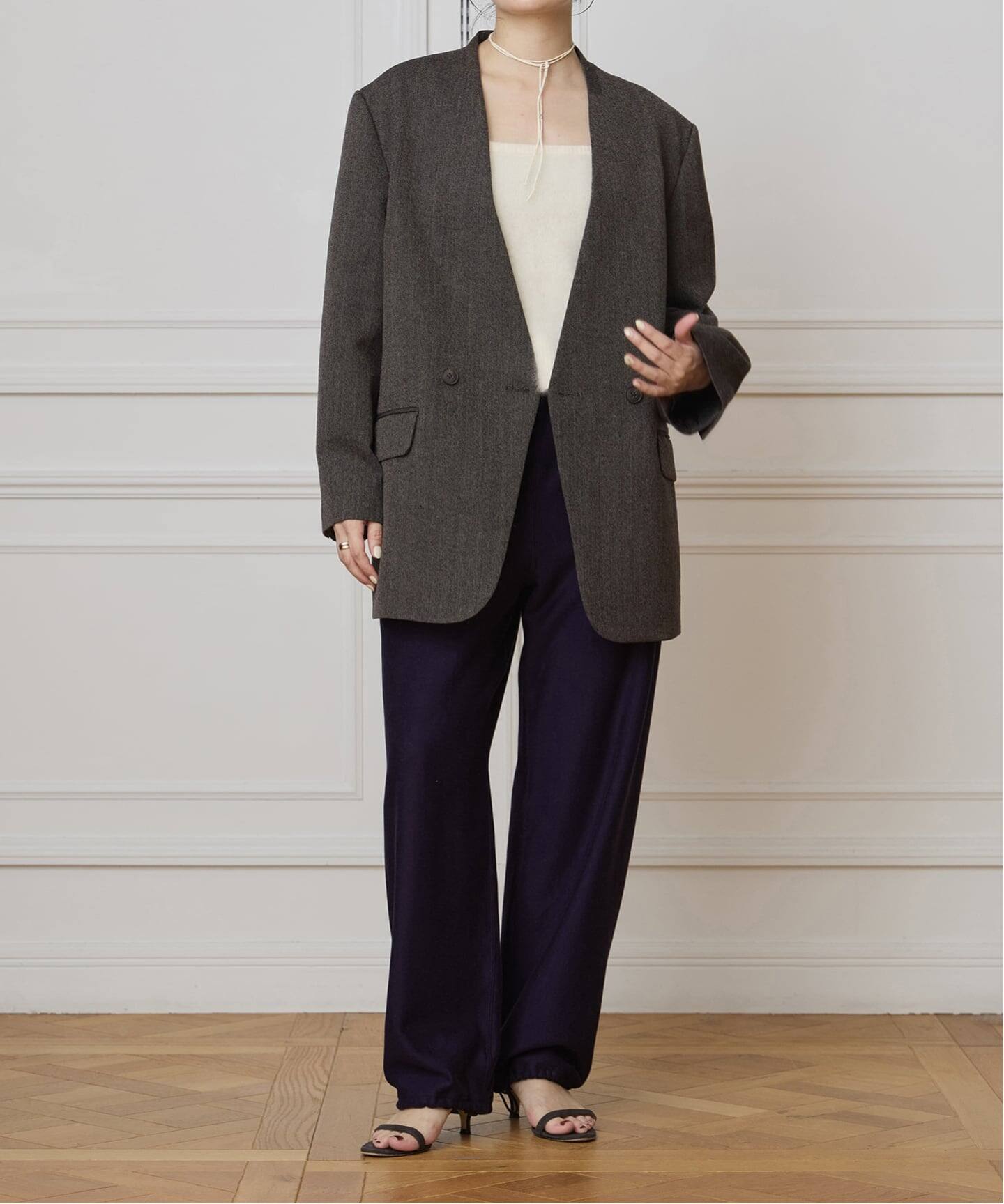 IENA LA BOUCLE ファーニットキャミソール（ニット／セーター）｜IENA