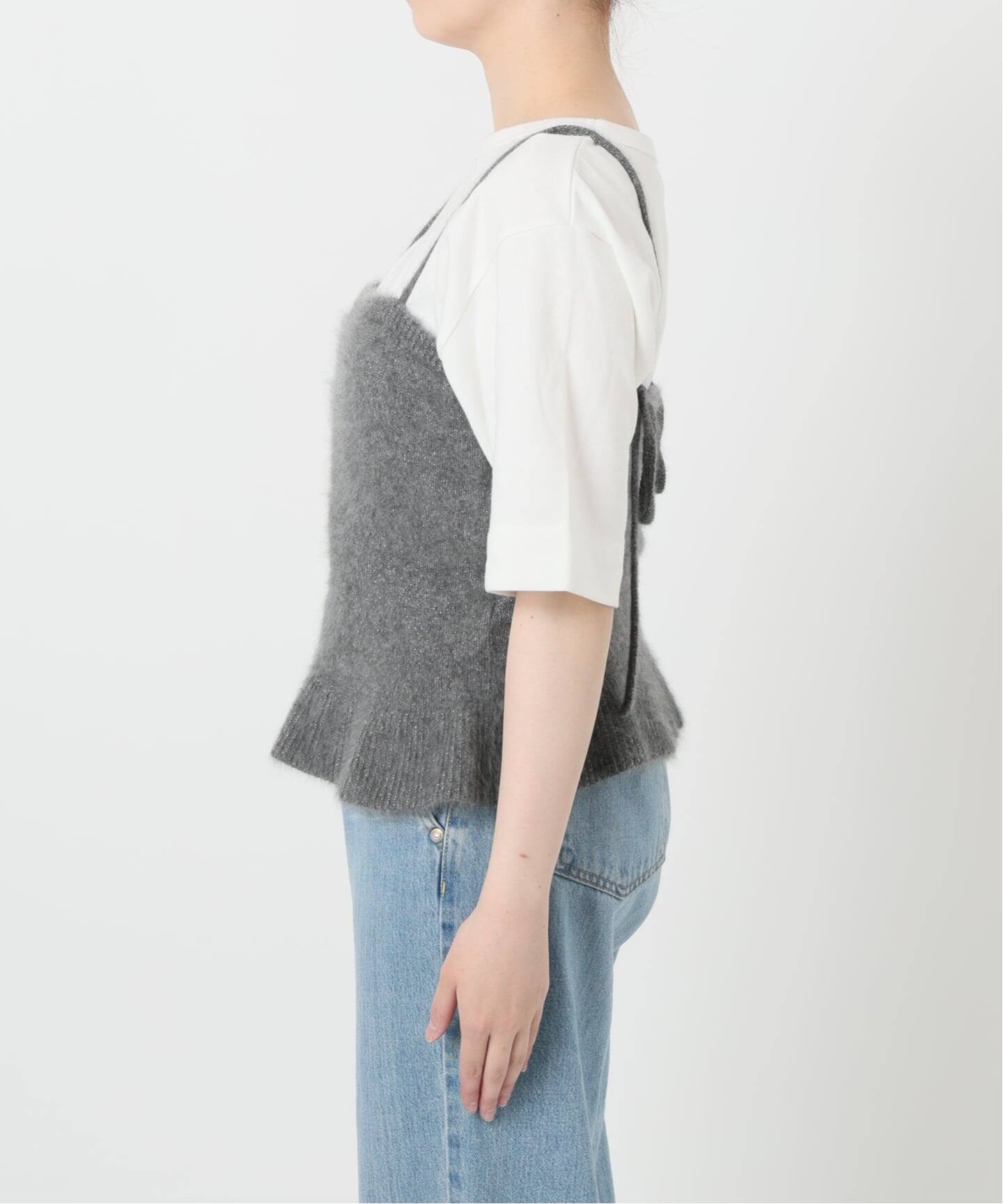 IENA LA BOUCLE ファーニットキャミソール（ニット／セーター）｜IENA