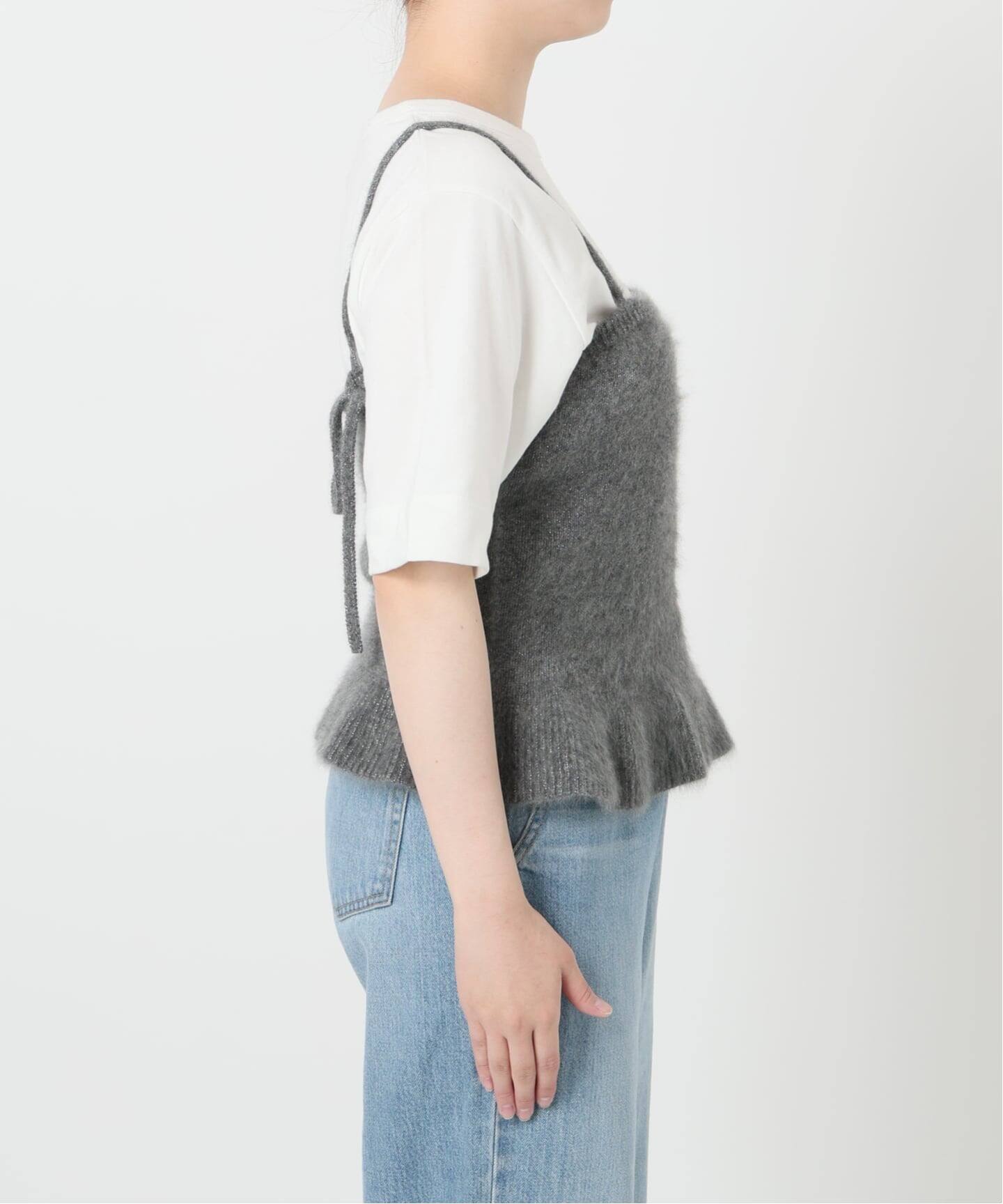 IENA LA BOUCLE ファーニットキャミソール IENA LA BOUCLE ファーニットキャミソール（ニット／セーター）｜IENA