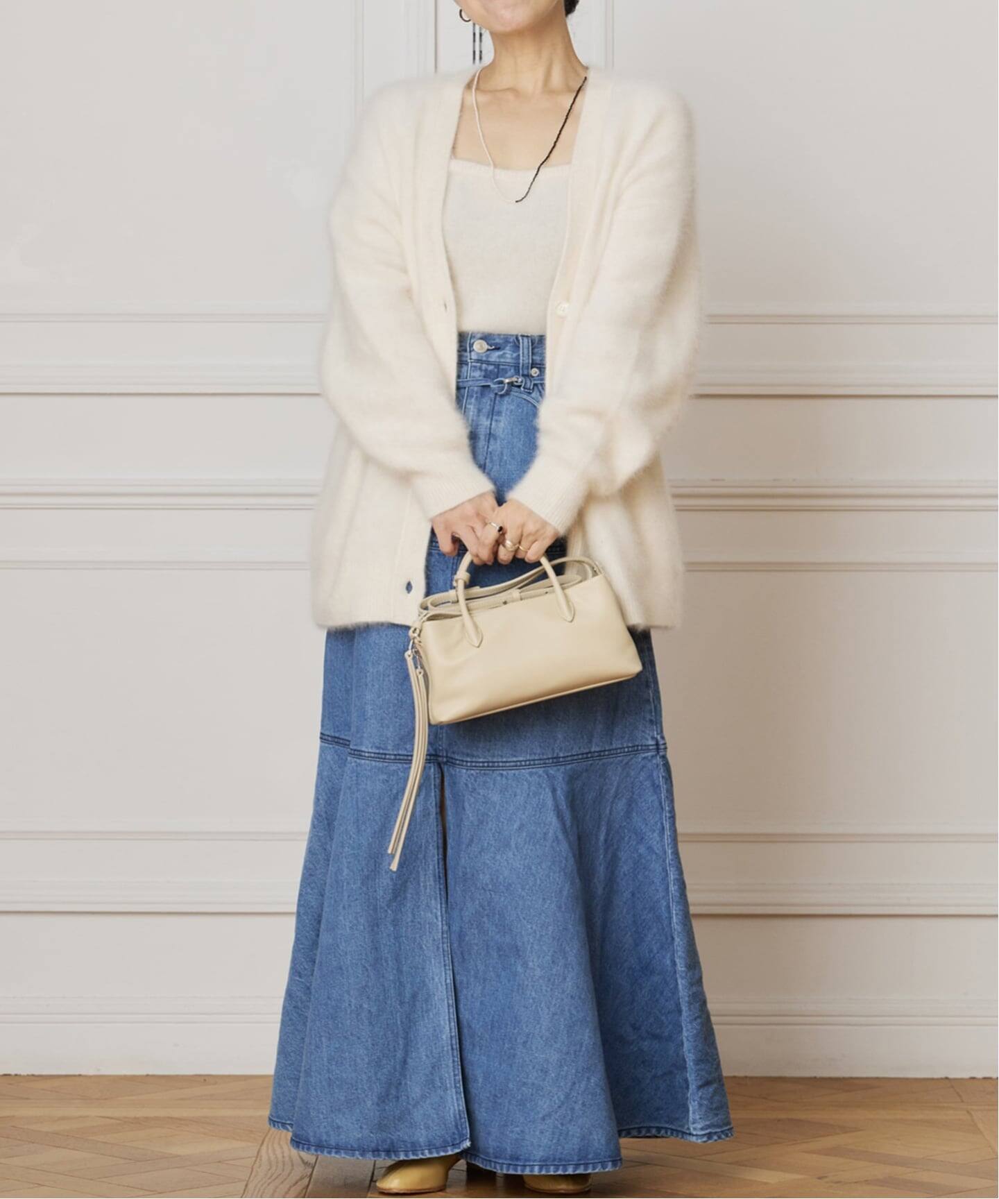 イエナ IENA カーディガン 予約》ドットボタンVネックカーディガン（カーディガン）｜IENA