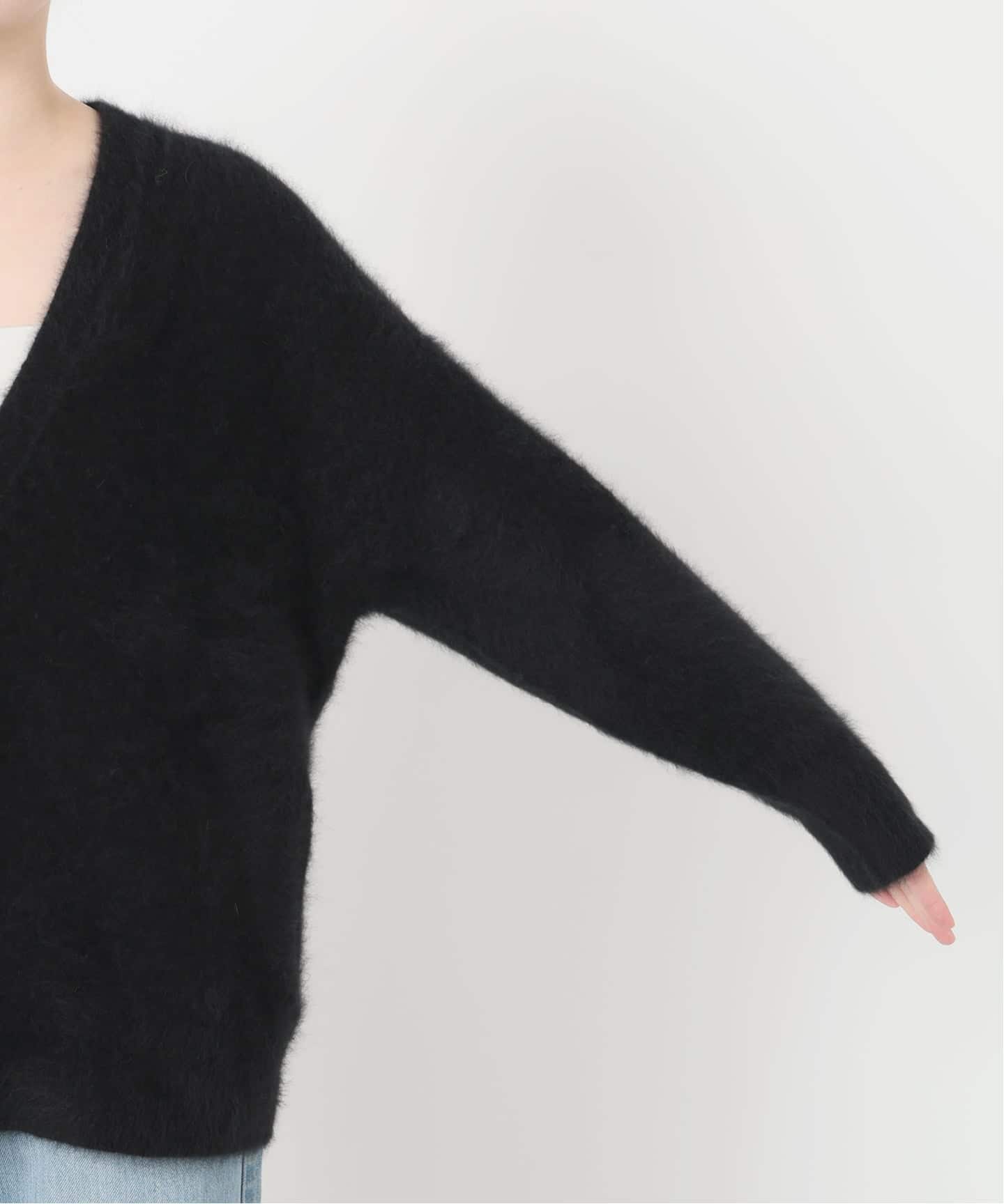 IENA LA BOUCLE ファーニットVカーディガン（カーディガン）｜IENA