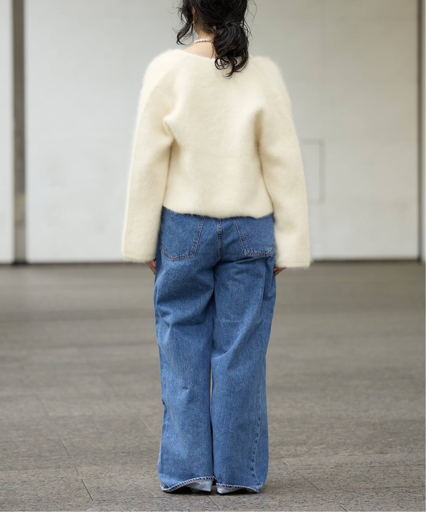 IENA LA BOUCLE ファーニットジャケット（ニット／セーター）｜IENA