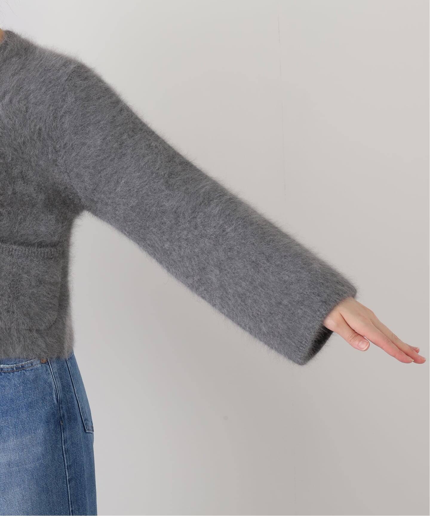 IENA LA BOUCLE ファーニットジャケット（ニット／セーター）｜IENA