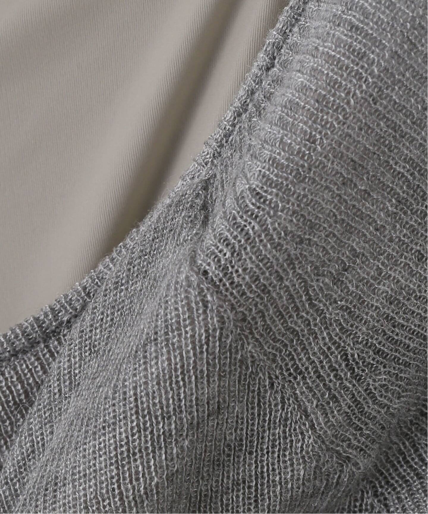 NICENICE MOMENT/ナイスナイスモーメント CROPPED OPEN SHOULDER N1