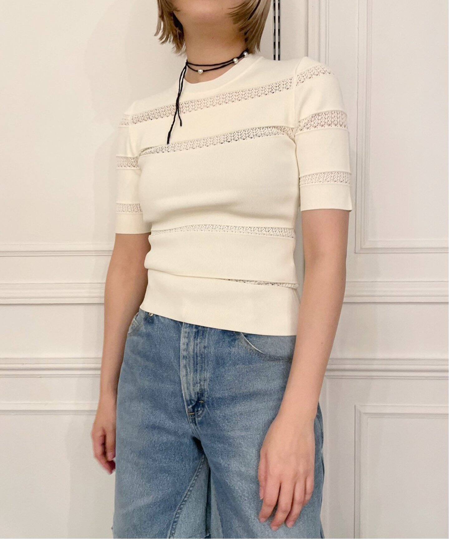 SEA NEW YORK/シー ニューヨーク PRE DEVON KNIT TEE RS25-019（ニット 