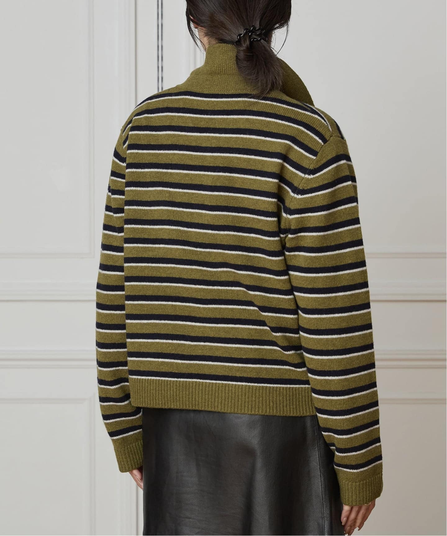 BAUM UND PFERDGARTEN/バウム ウンド ヘルガーデン stripe polo