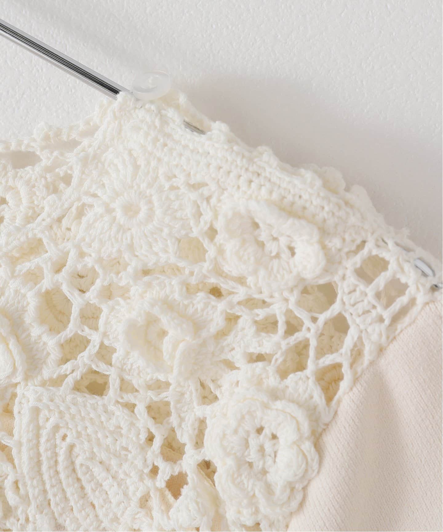 ULLA JOHNSON/ウラ ジョンソン stella ahort sleeve ニット