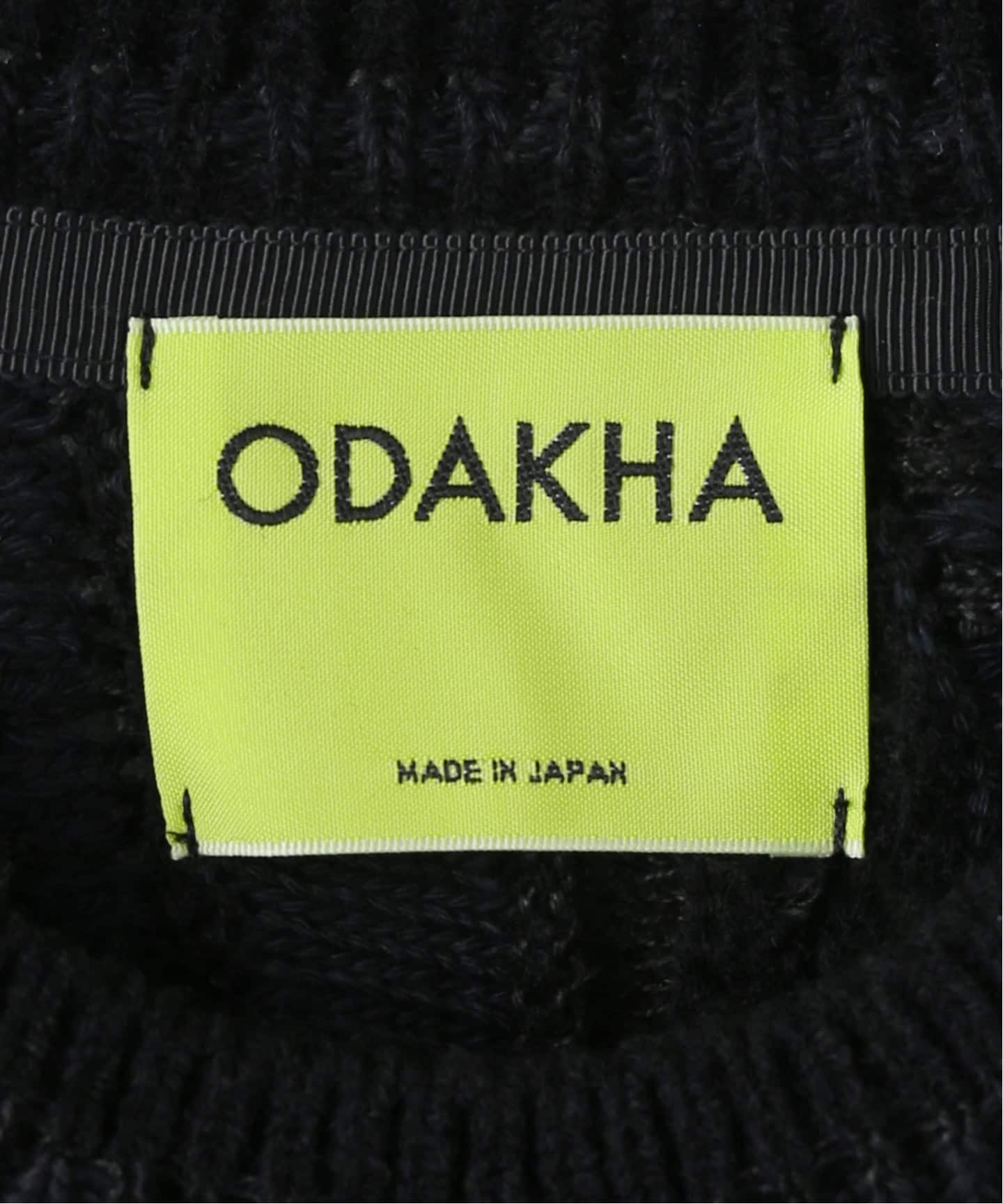 ODAKHA/オダカ CRAZY ショートニット OH25AWKN11（ニット／セーター