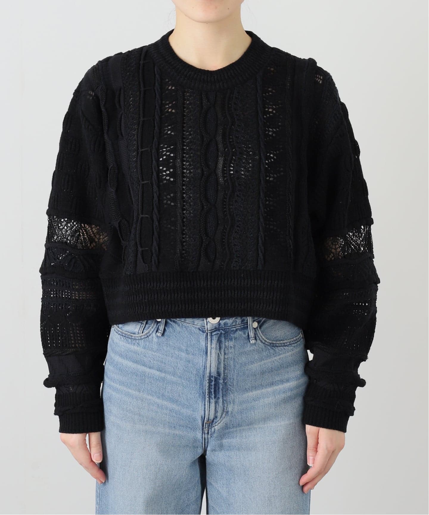 ODAKHA/オダカ CRAZY ショートニット OH25AWKN11（ニット／セーター