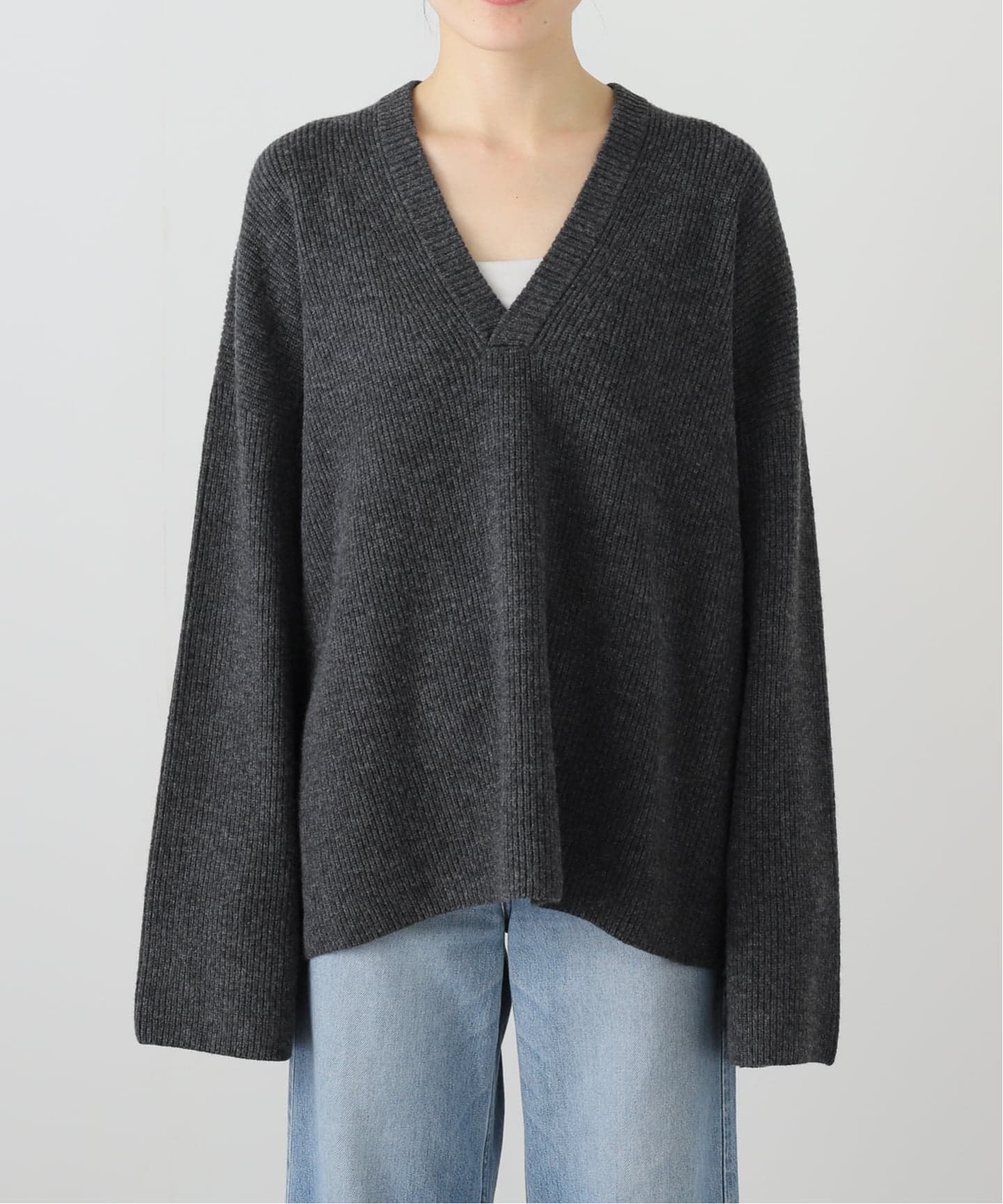 KAYLE/ケイル WOOL OPEN SLEEVE プルオーバー K-1706（ニット