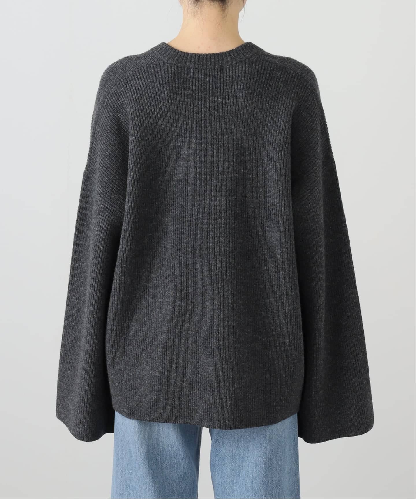 KAYLE/ケイル WOOL OPEN SLEEVE プルオーバー K-1706（ニット