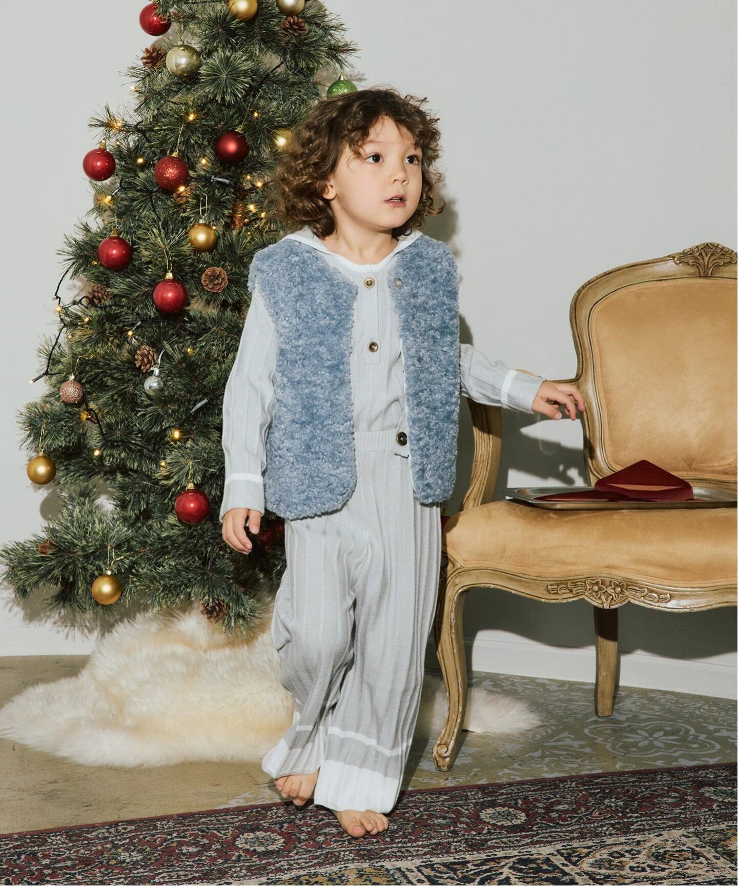 ＆PAL/アンドパル】別注セーラートップス baby-kids(80cm-120cm
