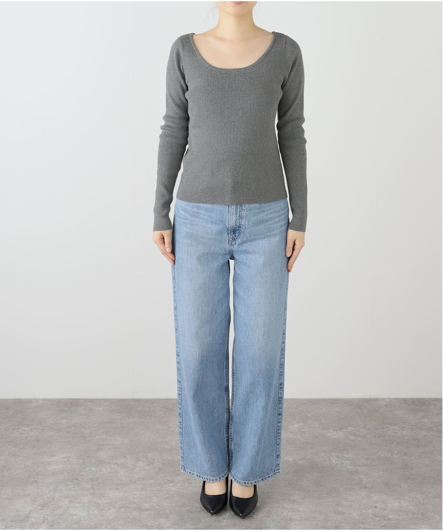 Round Neck Rib ニット（ニット／セーター）｜Plage（プラージュ