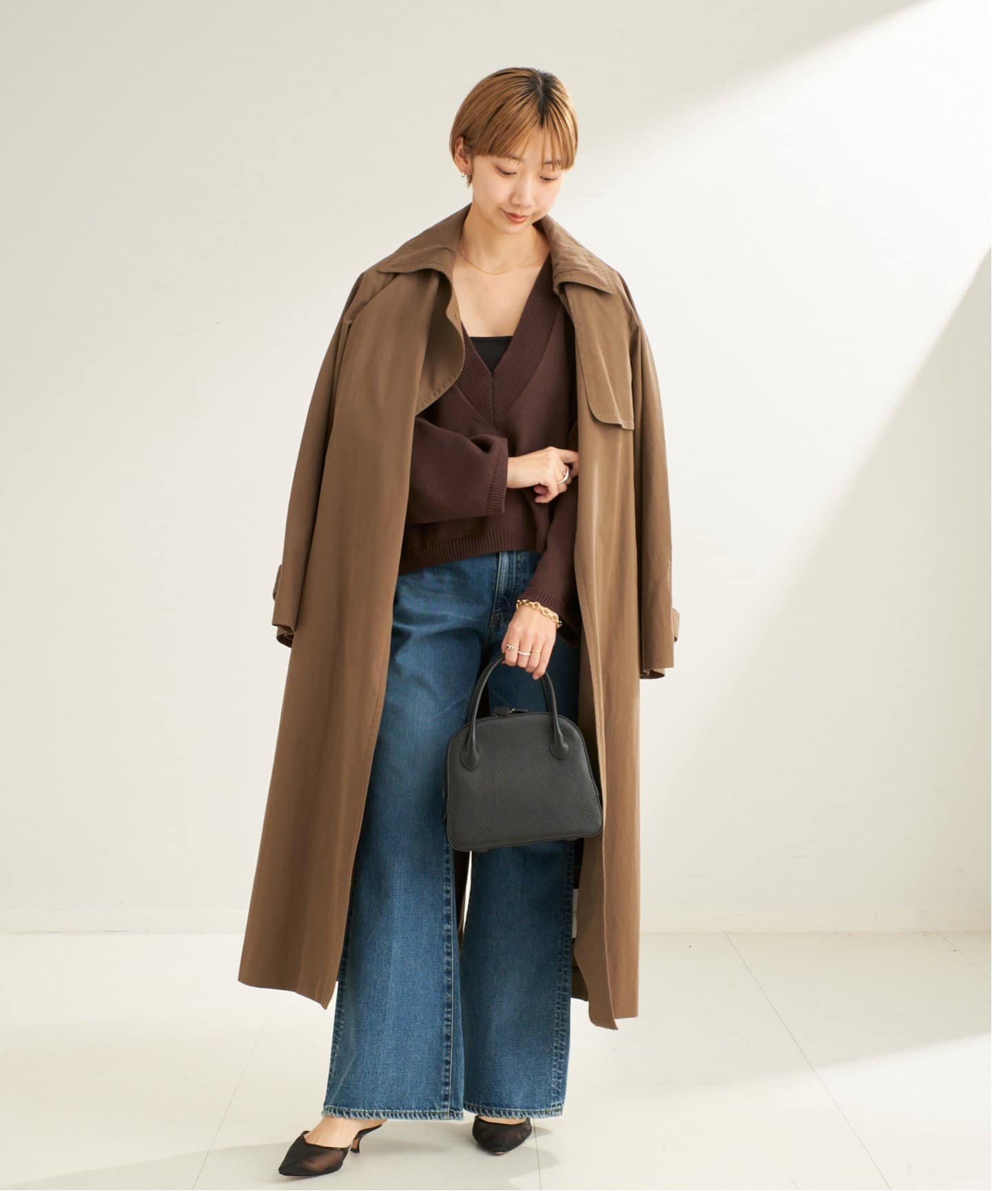 Low V Neck ニット（ニット／セーター）｜Plage（プラージュ）の通販