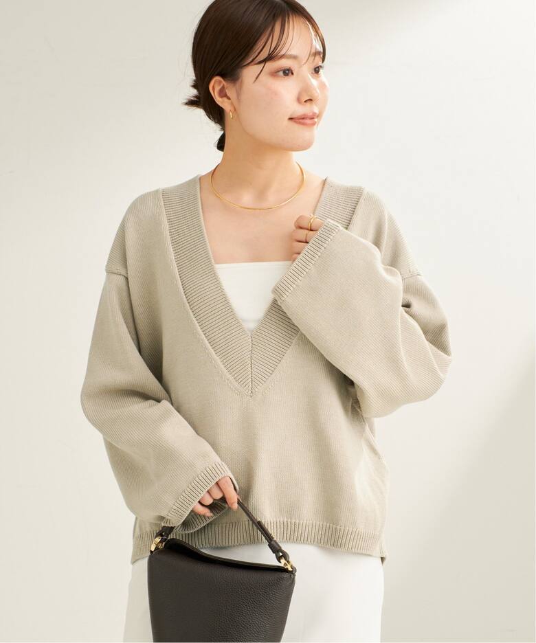 Low V Neck ニット（ニット／セーター）｜Plage（プラージュ）の通販 