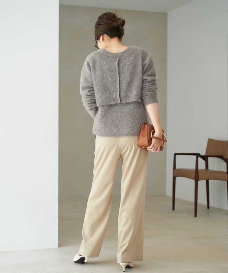 Light Fur Short カーディガン（カーディガン）｜Plage（プラージュ 