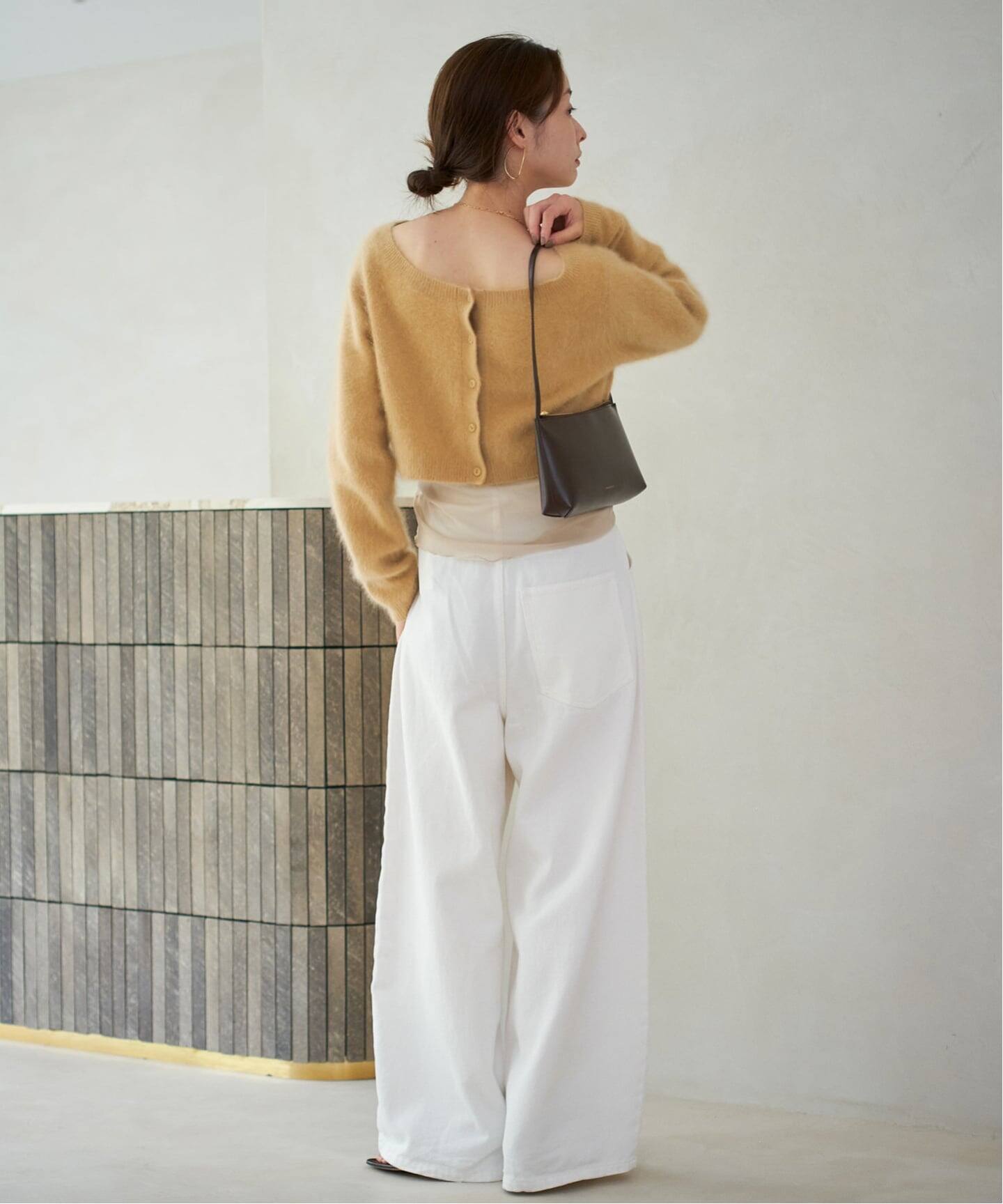 Plage Light Fur Midi カーディガン　グレー Light Fur ビスチェ（その他トップス）｜Plage（プラージュ）の