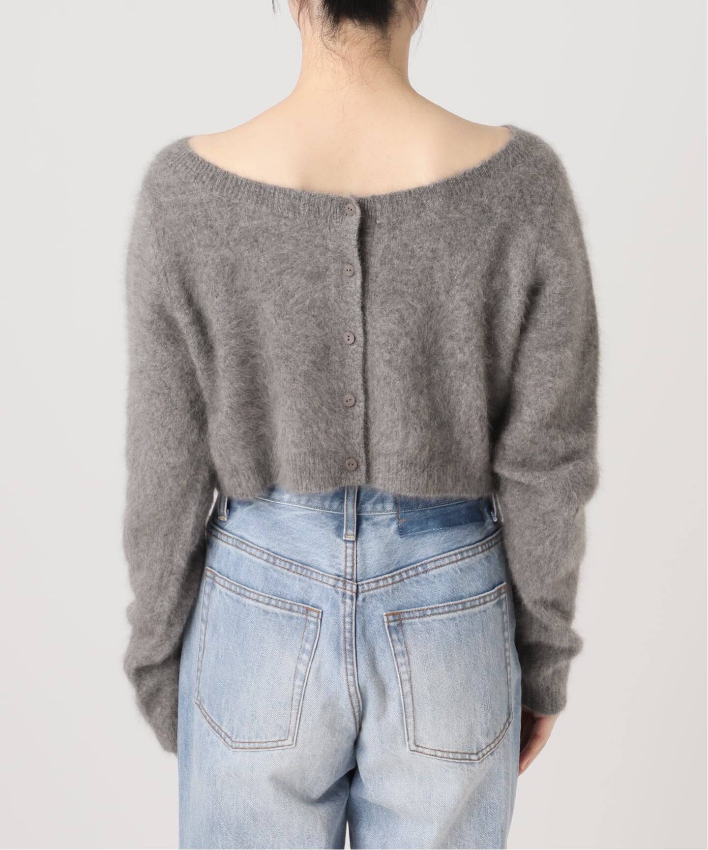 新品　Plage Light Fur Midi カーディガン　グレー Plage Light Fur Midi カーディガン - メルカリ