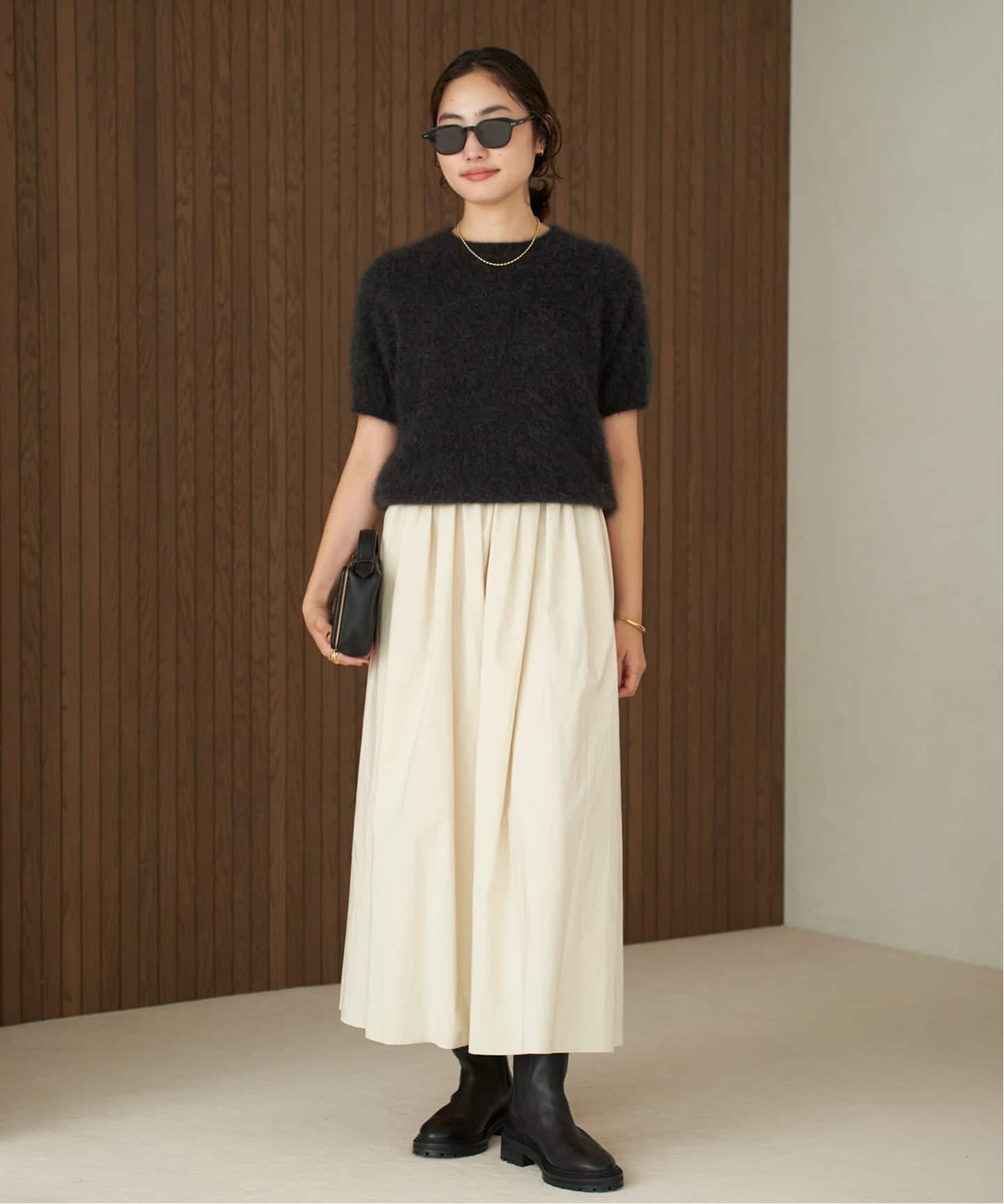 Light Fur Hansode ニット（ニット／セーター）｜Plage（プラージュ