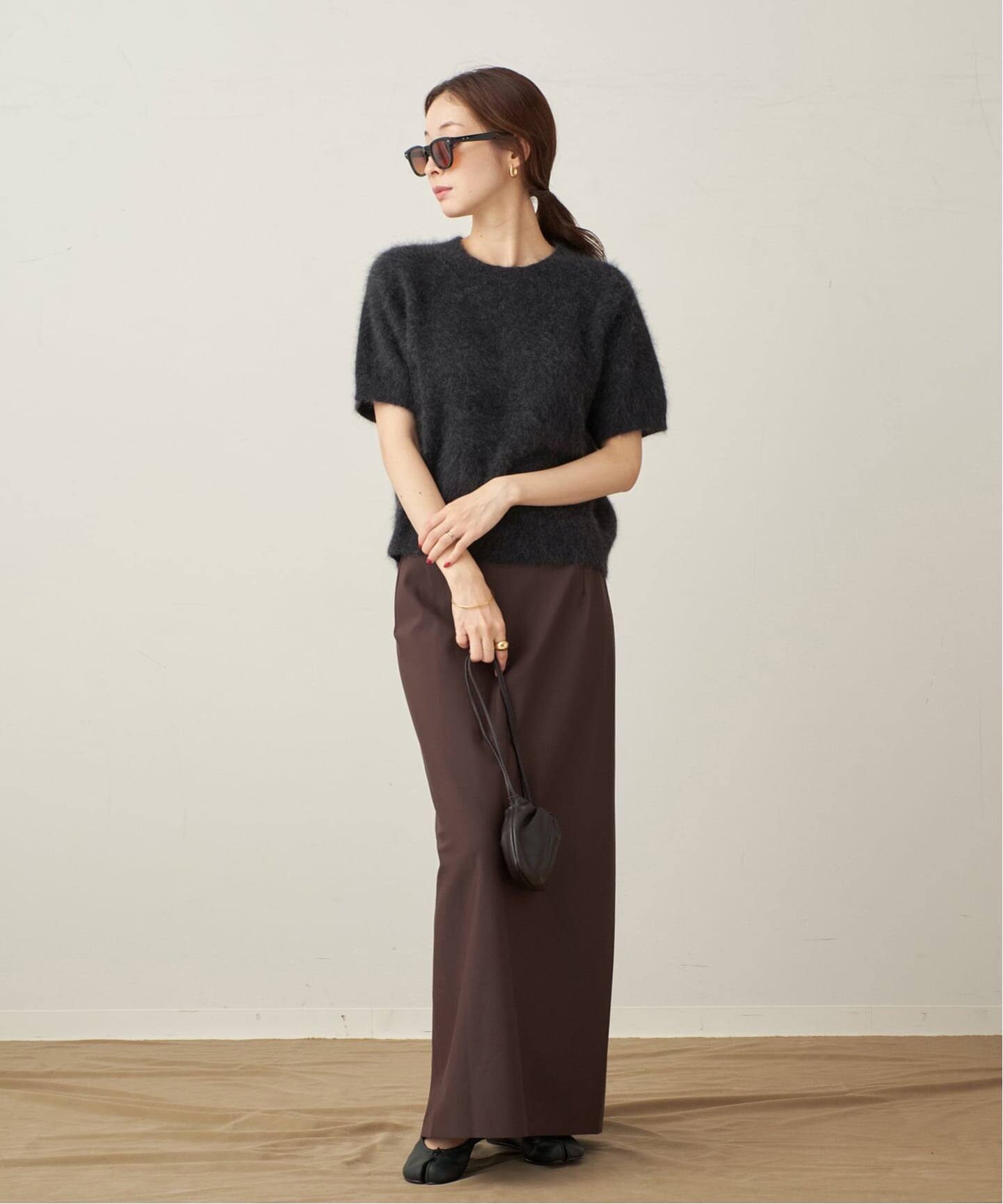 plage セーター 予約》Light Fur Hansode ニット（ニット／セーター）｜Plage