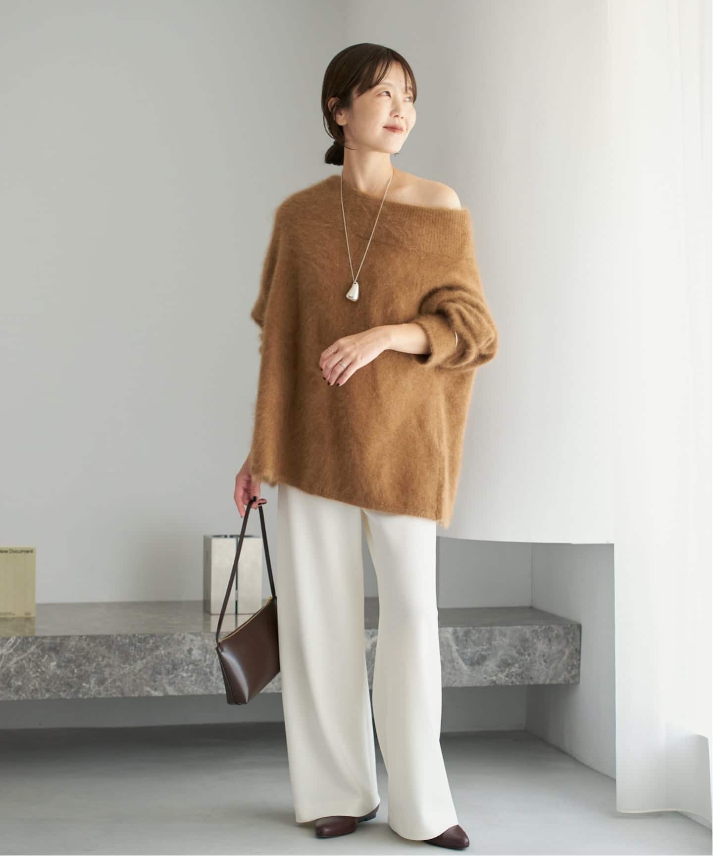 ミルキー ボーダー プルオーバー ファー ニット プラージュ fur ミルキー様専用 ボーダー プルオーバー ファー ニット
