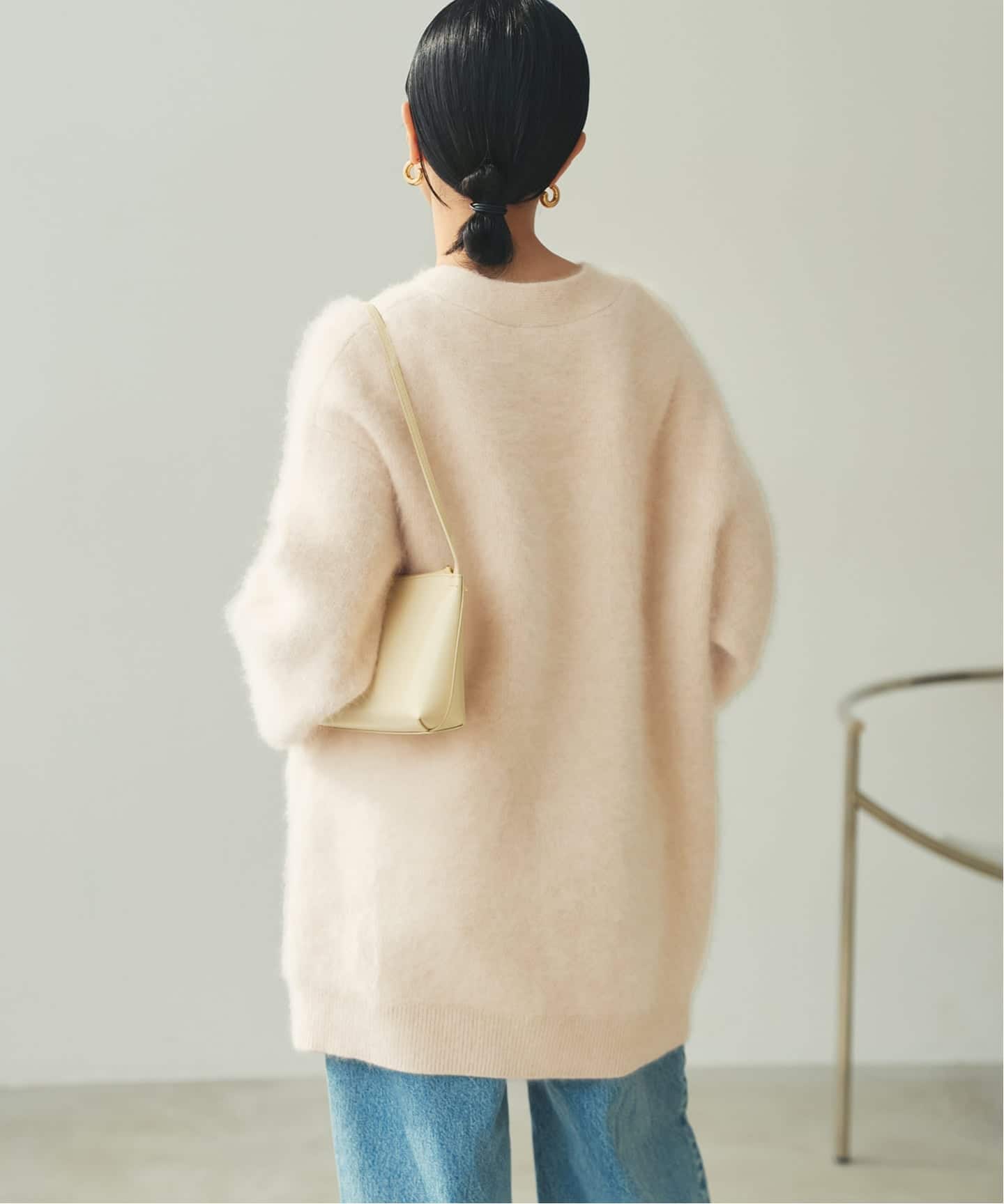 Plage プラージュ＊Light fur midi カーディガン ベージュ Fur Midi カーディガン（カーディガン）｜Plage（プラージュ）の通販