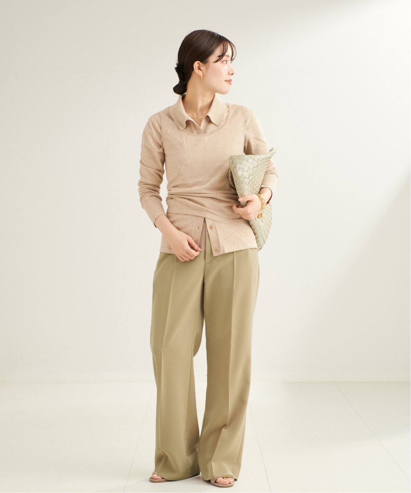 未使用★Plage Collar Knit カーディガン Collar Knit カーディガン（カーディガン）｜Plage（プラージュ