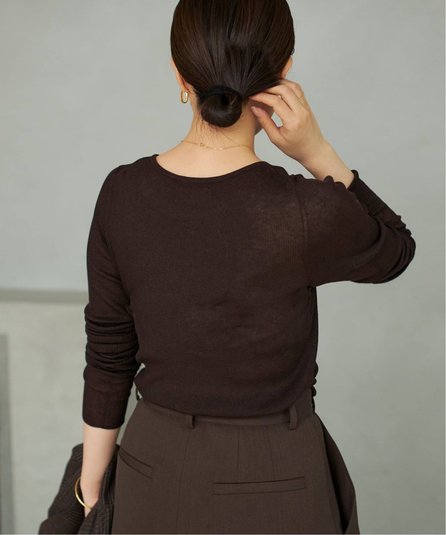 Plage Washable Washi Mixニット Excessive fabric. sold