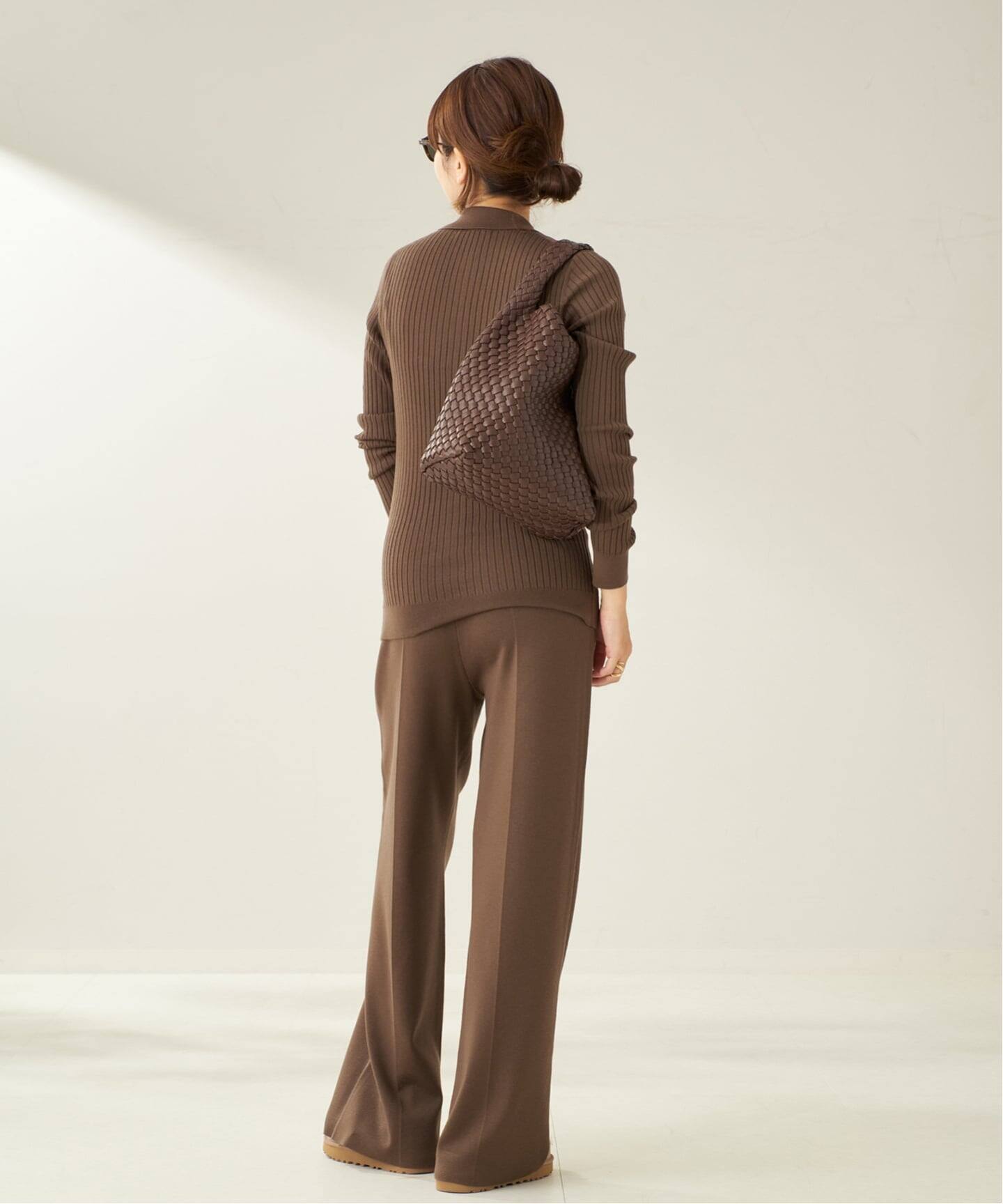 Plage Collar Wide Rib カーディガン Collar Wide Rib カーディガン（カーディガン）｜Plage